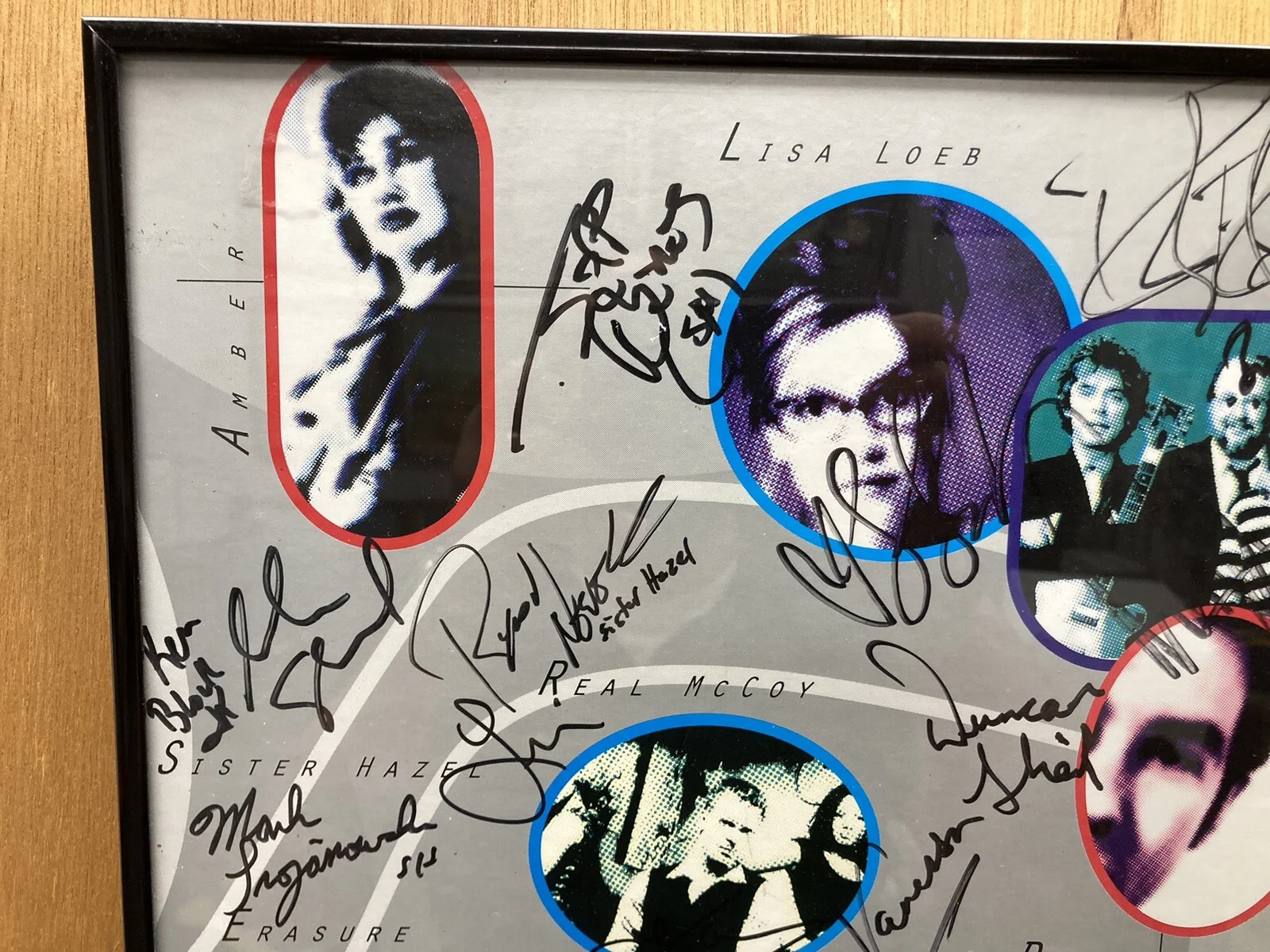 Kiss 108 Boston Signed Autographed 1997 Poster - Bon Jovi Cheap Trick Peter Wolf, изображение 2