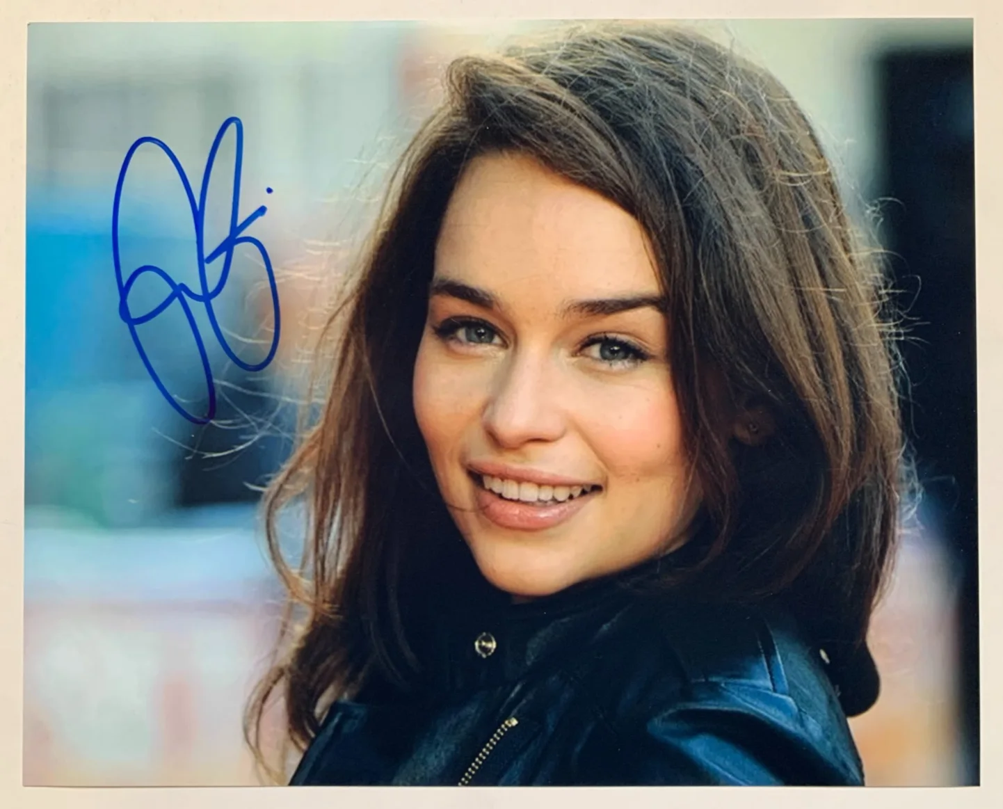 Emilia Clarke — EMILIA CLARKE signed 8x10 photo, with COA, Game of Thrones, изображение 4