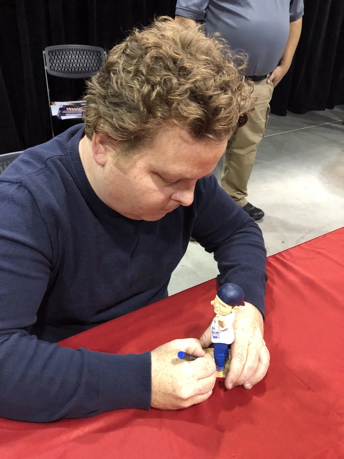 Patrick Renna — Ham Porter Signed St. Louis Cardinals Bobblehead “You’re Killing Me Smalls” L@@K, изображение 5