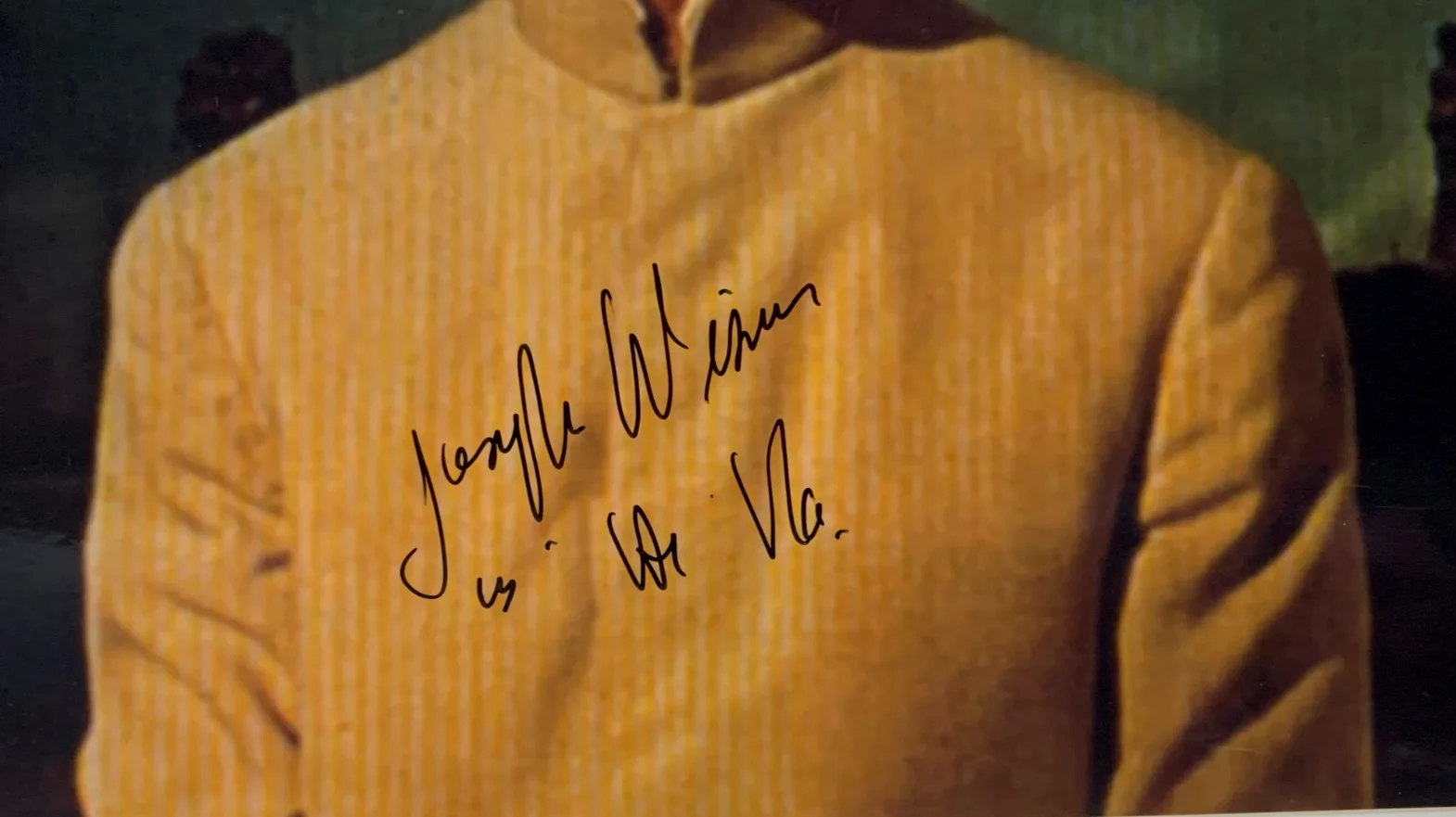 Joseph Wiseman — JOSEPH WISEMAN "Dr. NO" signed James Bond movie photo, with COA, 8x11, image 5