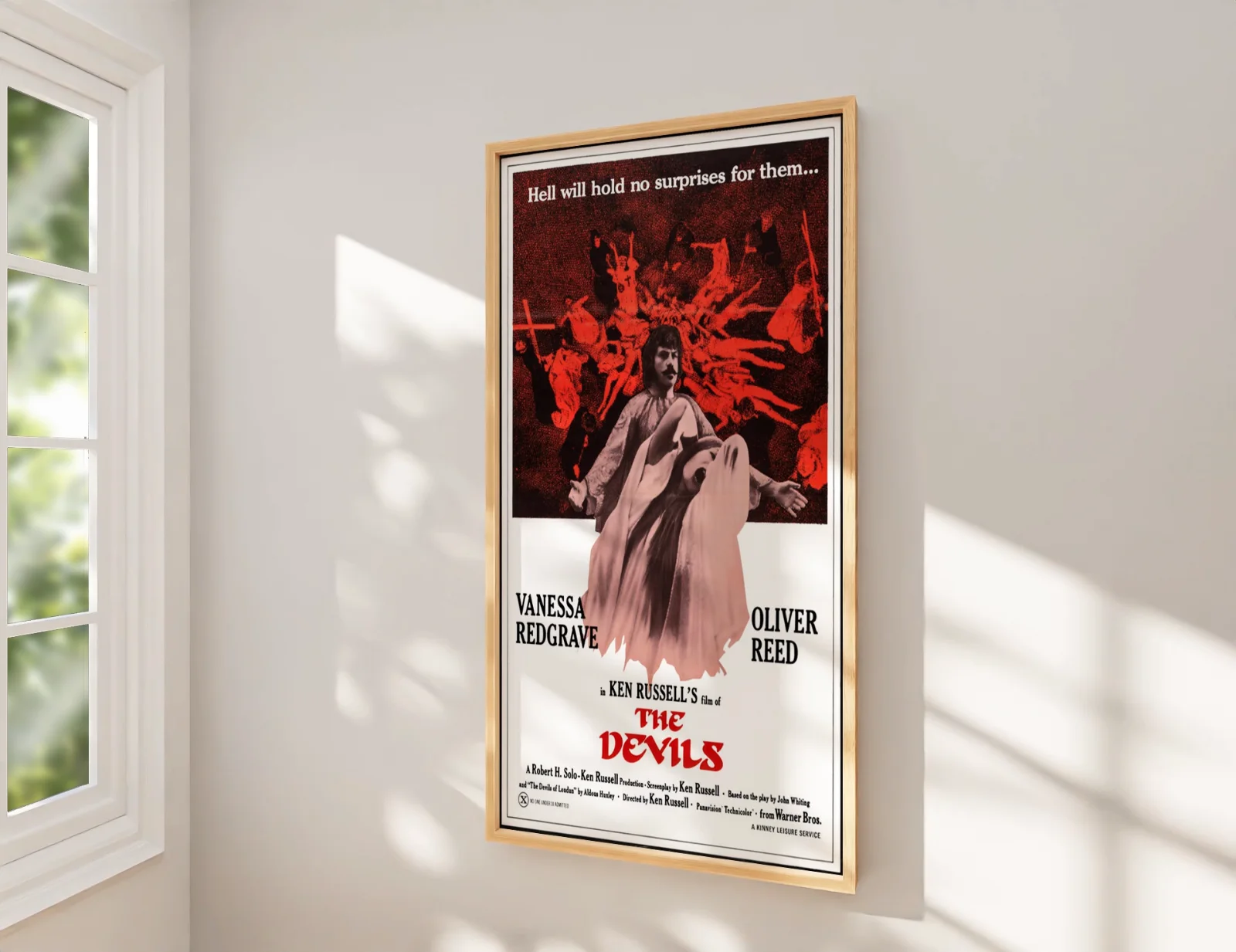 The Devils - 1971 Horror / Drama - Restored 27.2" x 41" US One Sheet Poster, image 2