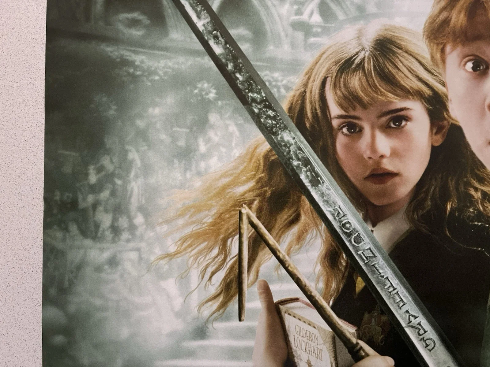 HARRY POTTER & THE CHAMBER OF SECRETS ORIGINAL UK CINEMA QUAD POSTER 2002 30x40”, изображение 4