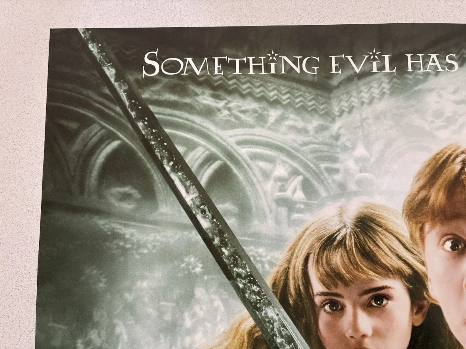 HARRY POTTER & THE CHAMBER OF SECRETS ORIGINAL UK CINEMA QUAD POSTER 2002 30x40”, изображение 5