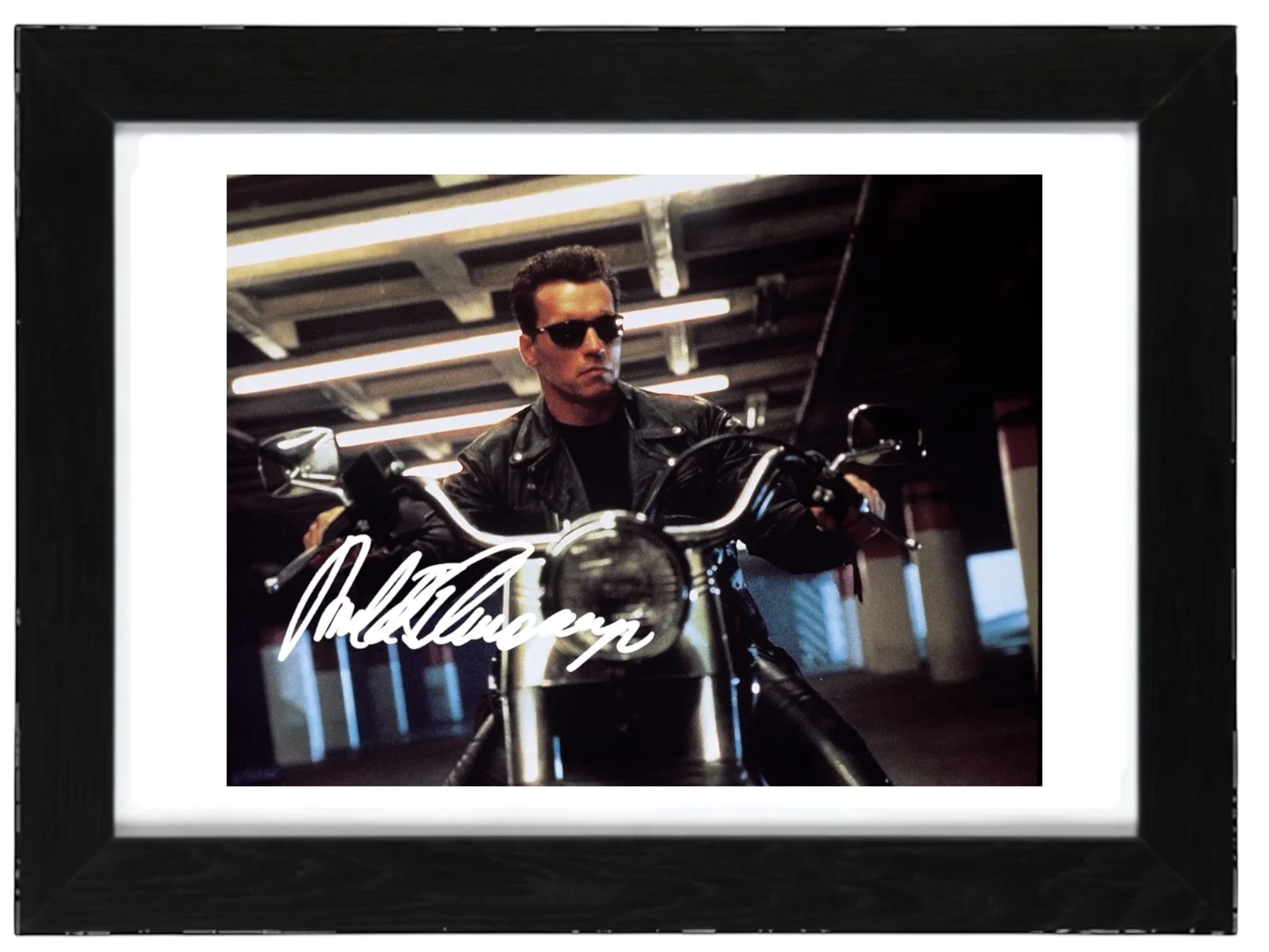 Arnold Schwarzenegger Signed autograph PHOTO Pre Print 6x4/A4/ Framed, image 3