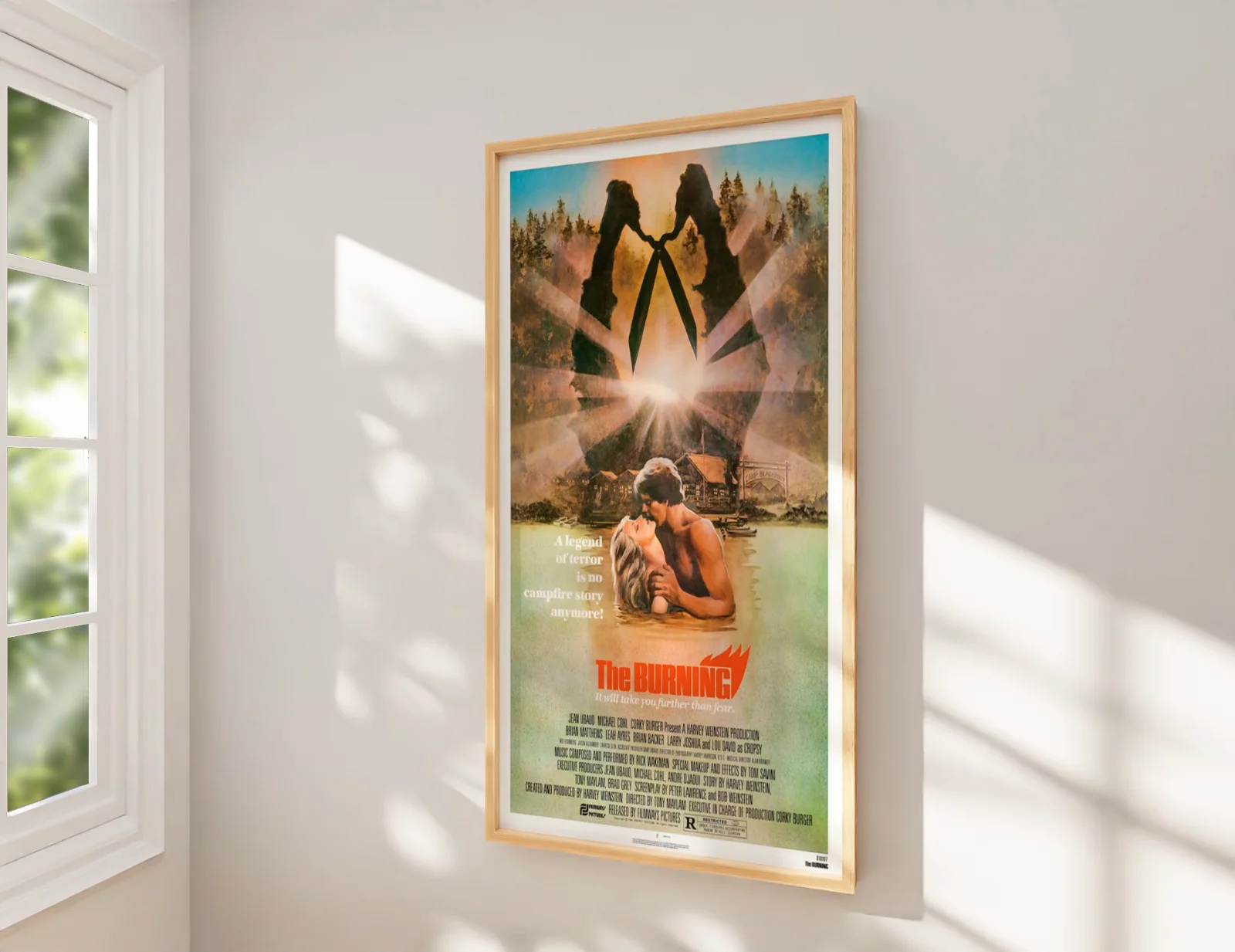 The Burning - 1981 Horror / Slasher - Restored 27.2" x 41" US One Sheet Poster, image 2