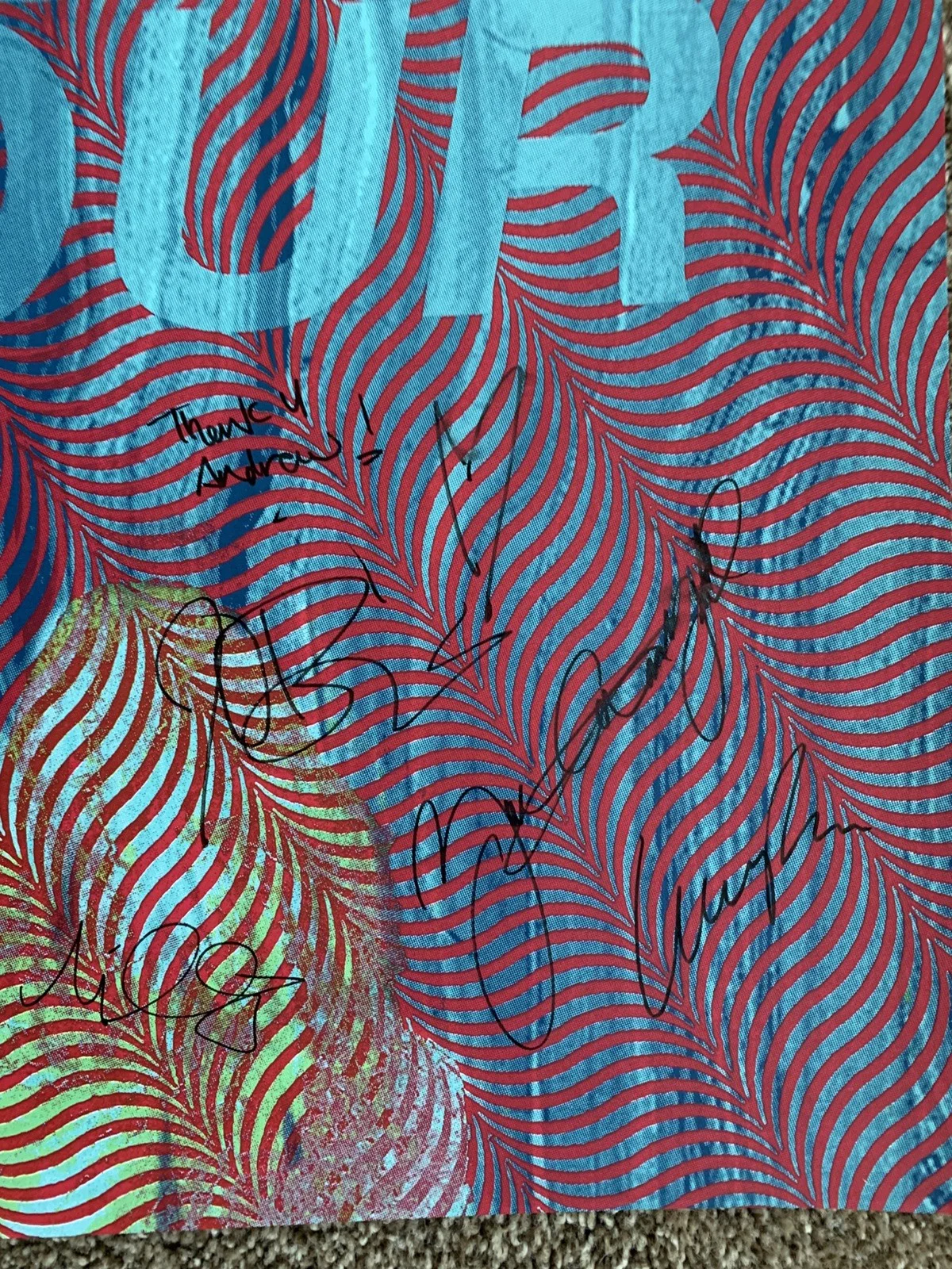 Bright Light Social Hour Signed Poster - 24 x 15.5 - Psychedelic Rock Austin TX, изображение 2
