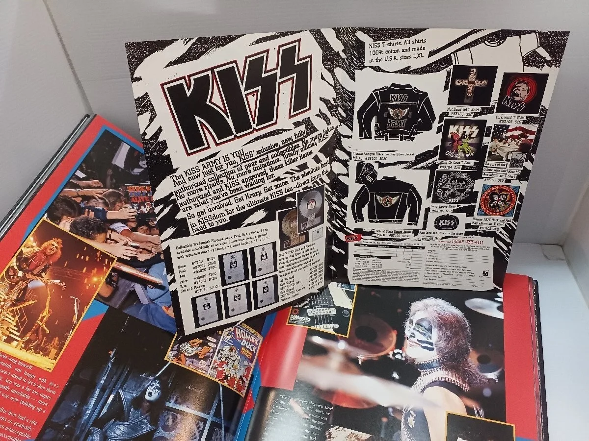 KISS KISSTORY Original Signed Book by Band Members Rock Music Memorabilia, image 2