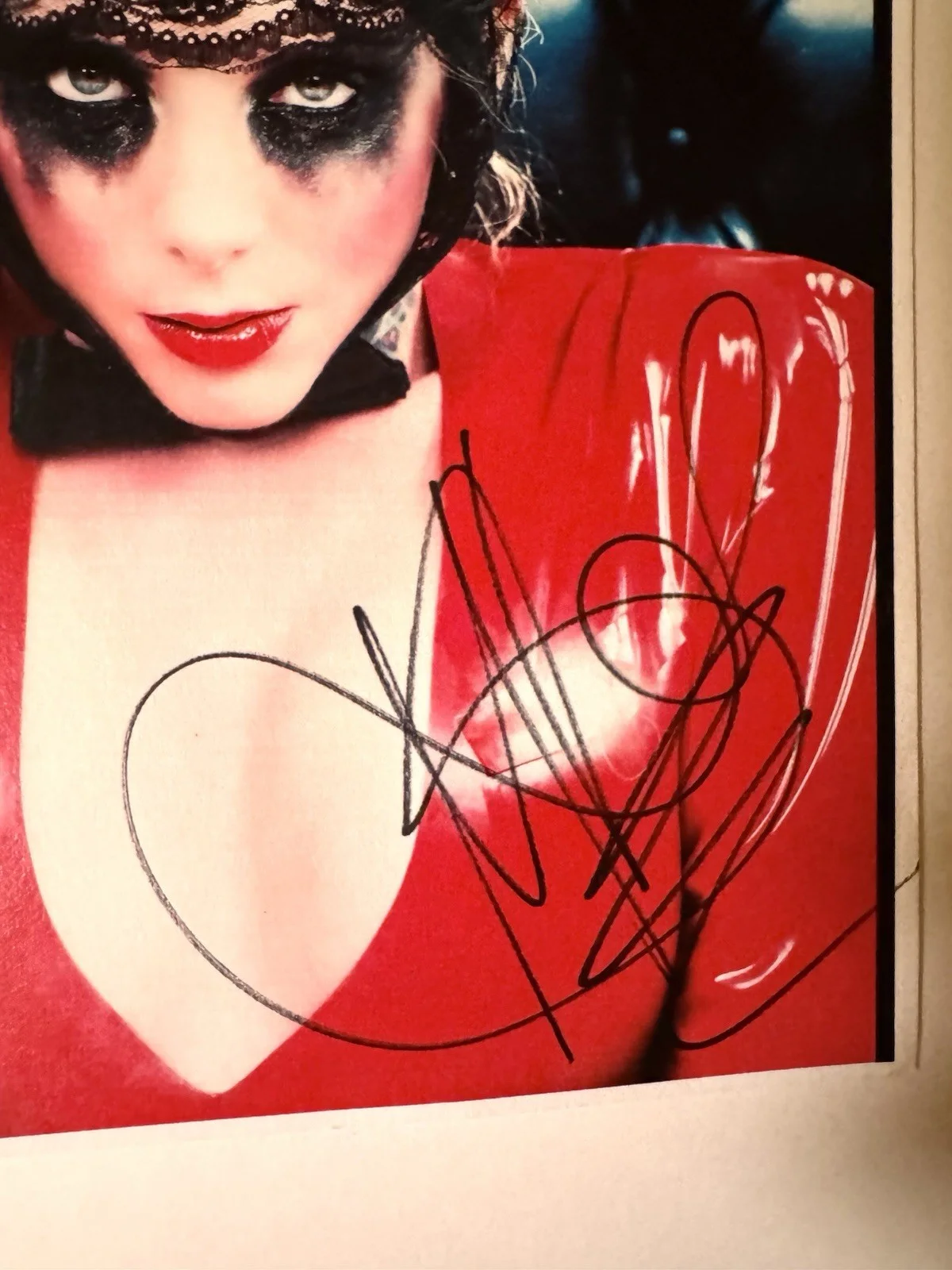 SIGNED Maria Brink Print- Blood Era Print In This Moment Maria Brinks Wonderland, изображение 2