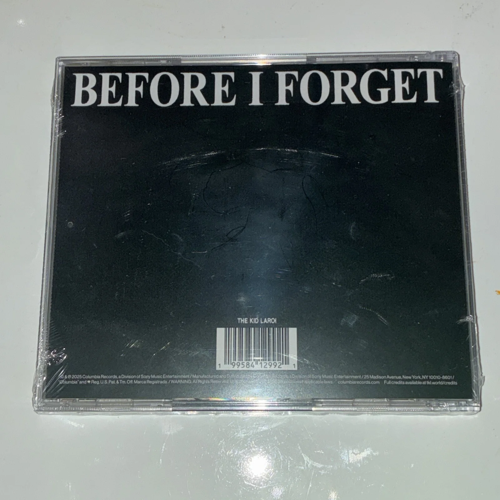 The Kid Laroi Before I Forget Signed CD *NEW*, image 2