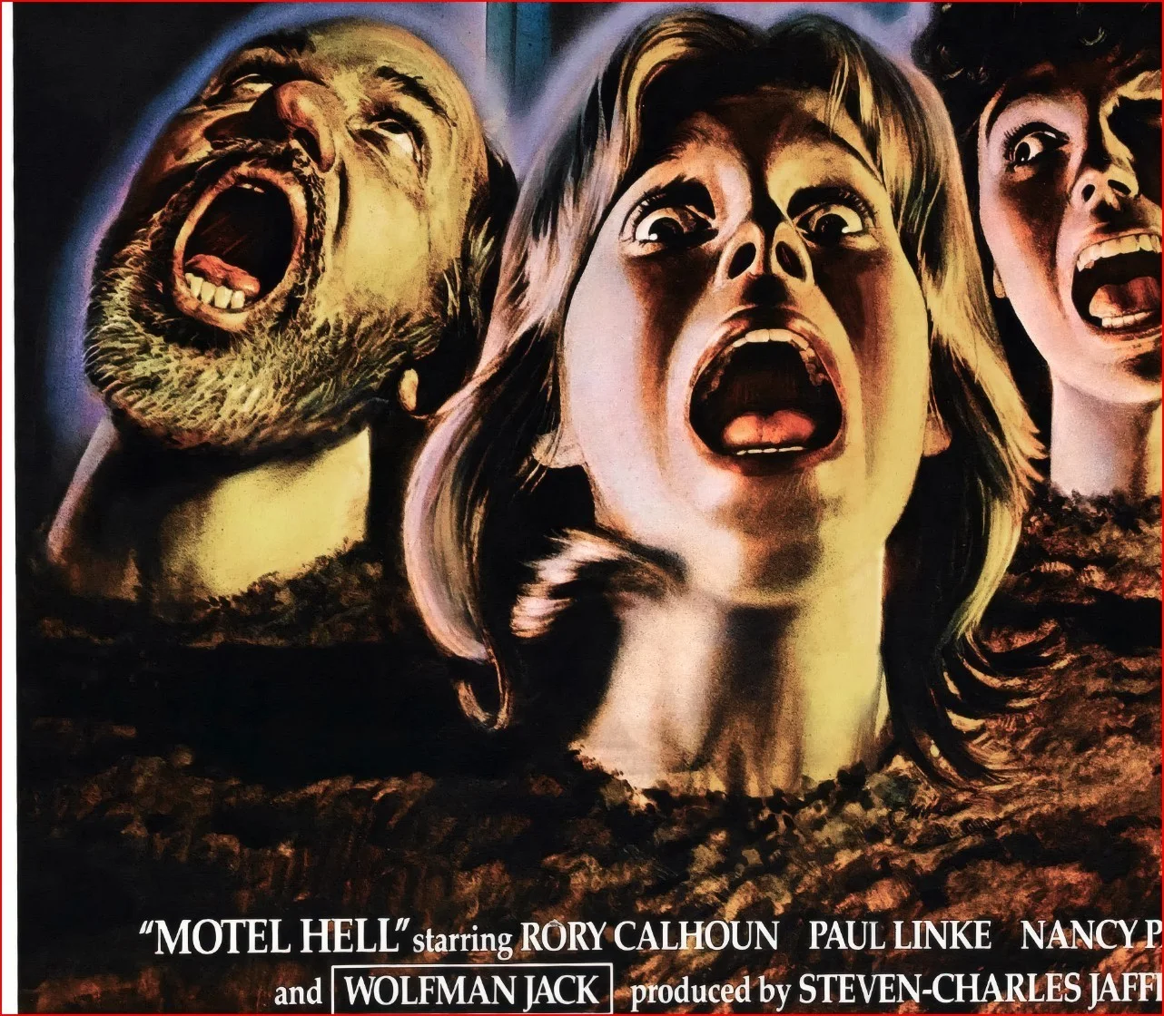 Motel Hell - 1980 Horror / Comedy - Restored 27.2" x 41" US One Sheet Poster, изображение 5