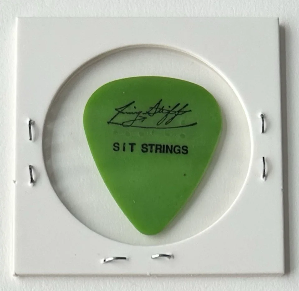 Jackyl - Jimmy Stiff Signature Tour Guitar Pick - SIT Strings - Green/Black, image 2