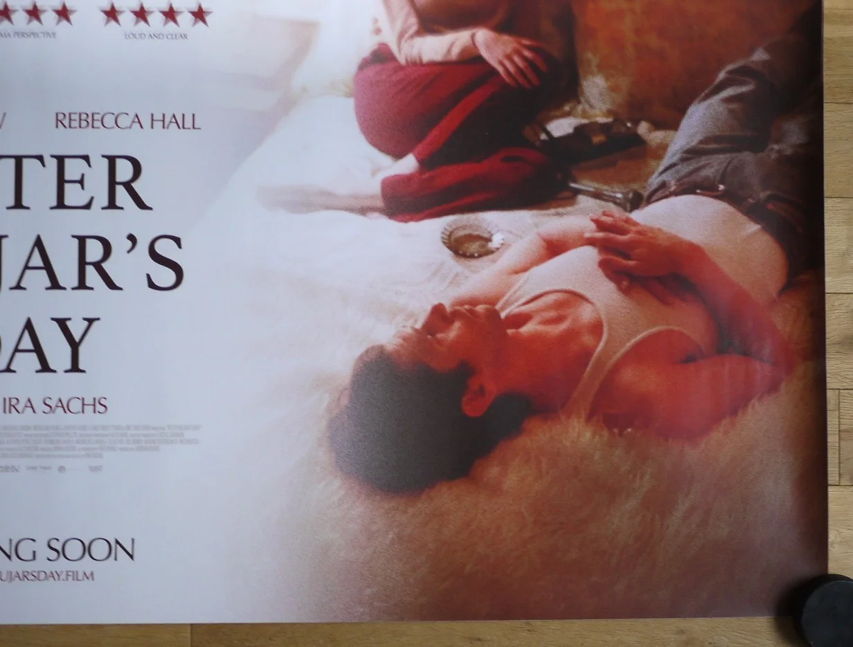 Peter Hujar’s Day UK Cinema Quad Poster Ben Whishaw Rebecca Hall Ira Sachs, изображение 3