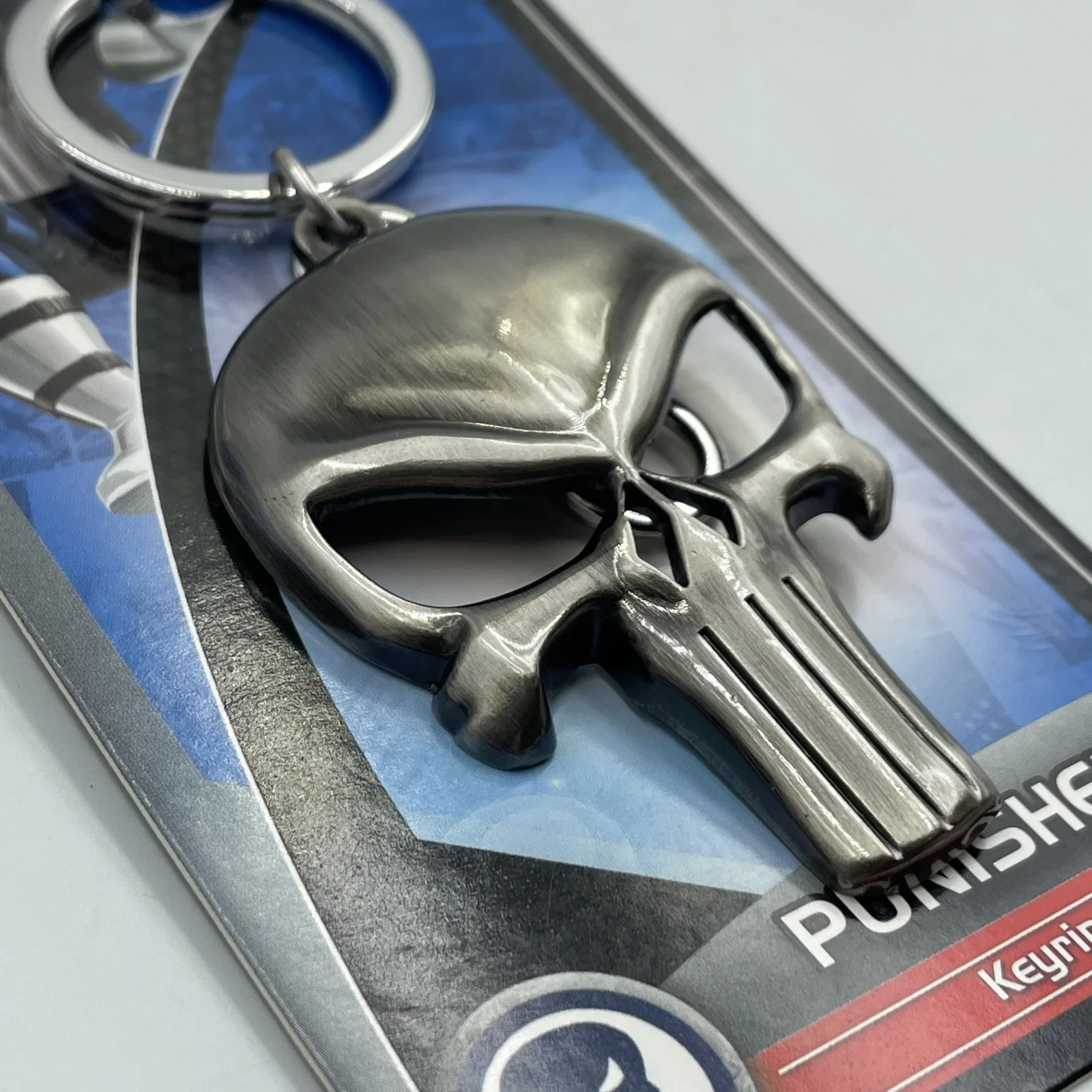 Punisher Skull Keyring • Marvel Avengers • Keychain • Officially Licensed • New, image 4