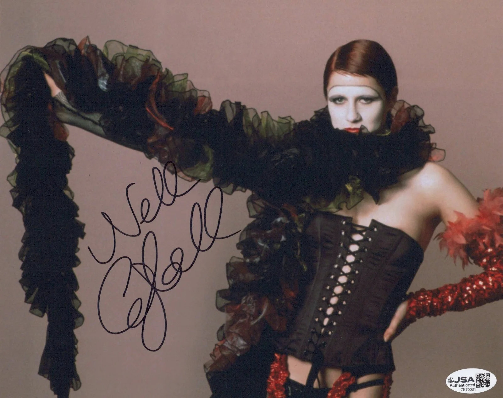 Nell Campbell — Rocky Horror Picture Show - Columbia 8x10 photo signed by Nell Campbell JSA COA
