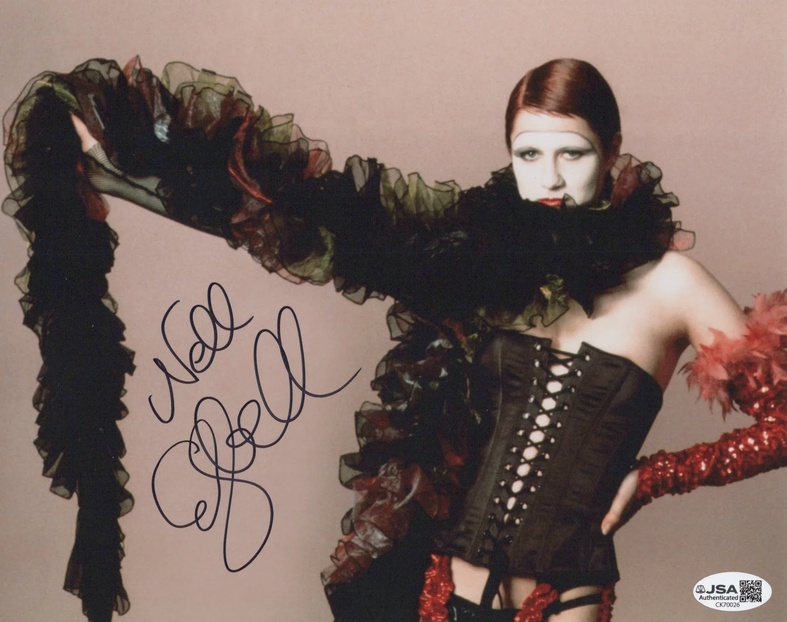 Nell Campbell — Rocky Horror Picture Show - Columbia 8x10 photo signed by Nell Campbell JSA COA