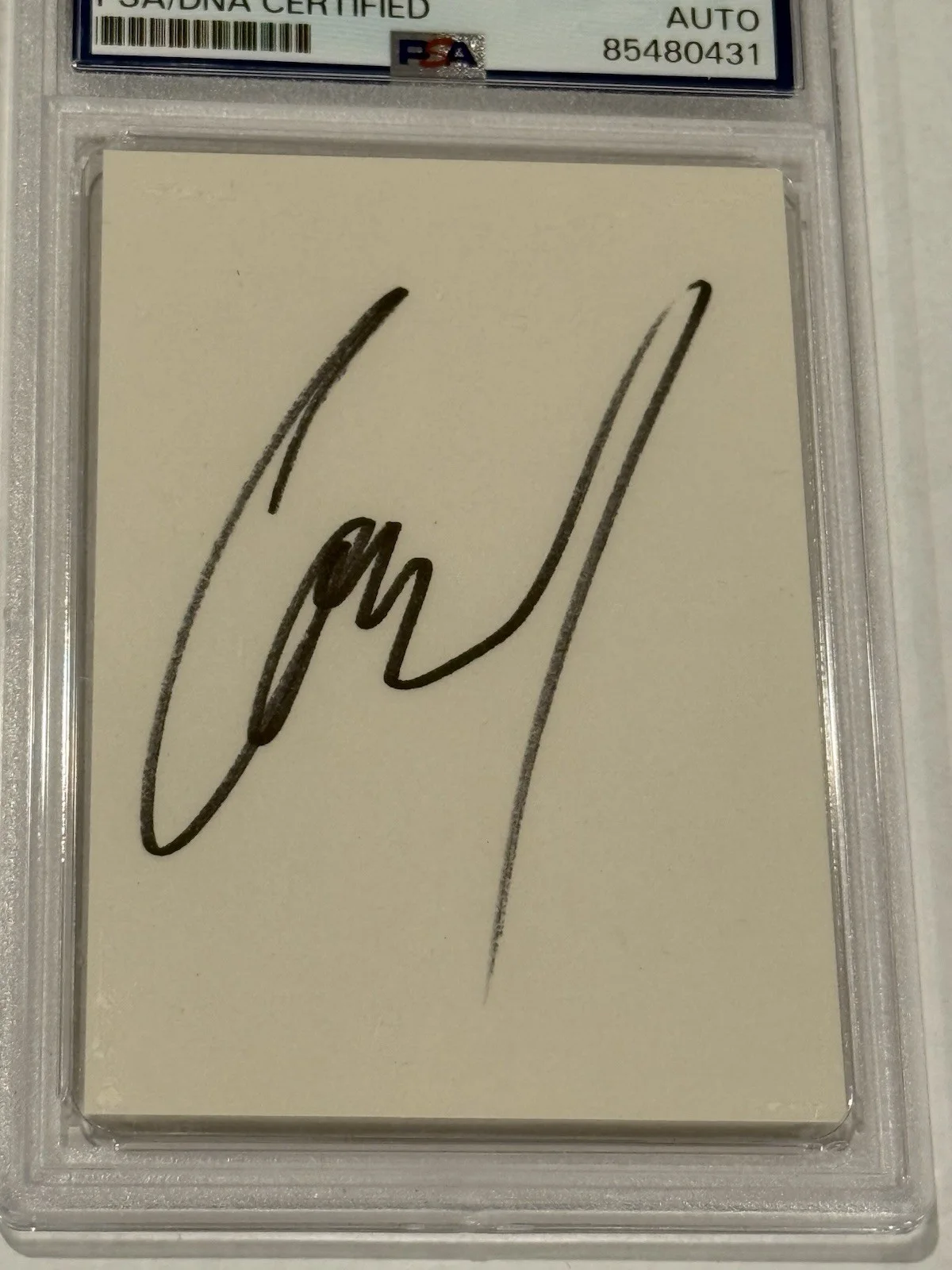 Louis Tomlinson Signed Cut PSA Authentic Autograph One Direction, image 2