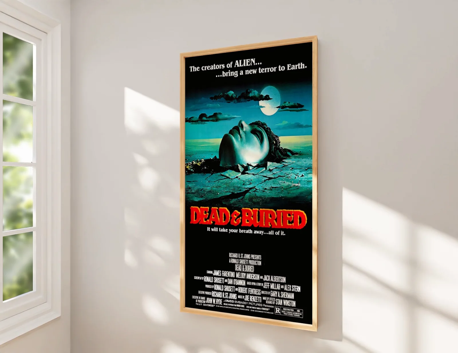 Dead And Buried - 1981 Horror - Restored 27.2" x 41" US One Sheet Poster, image 2
