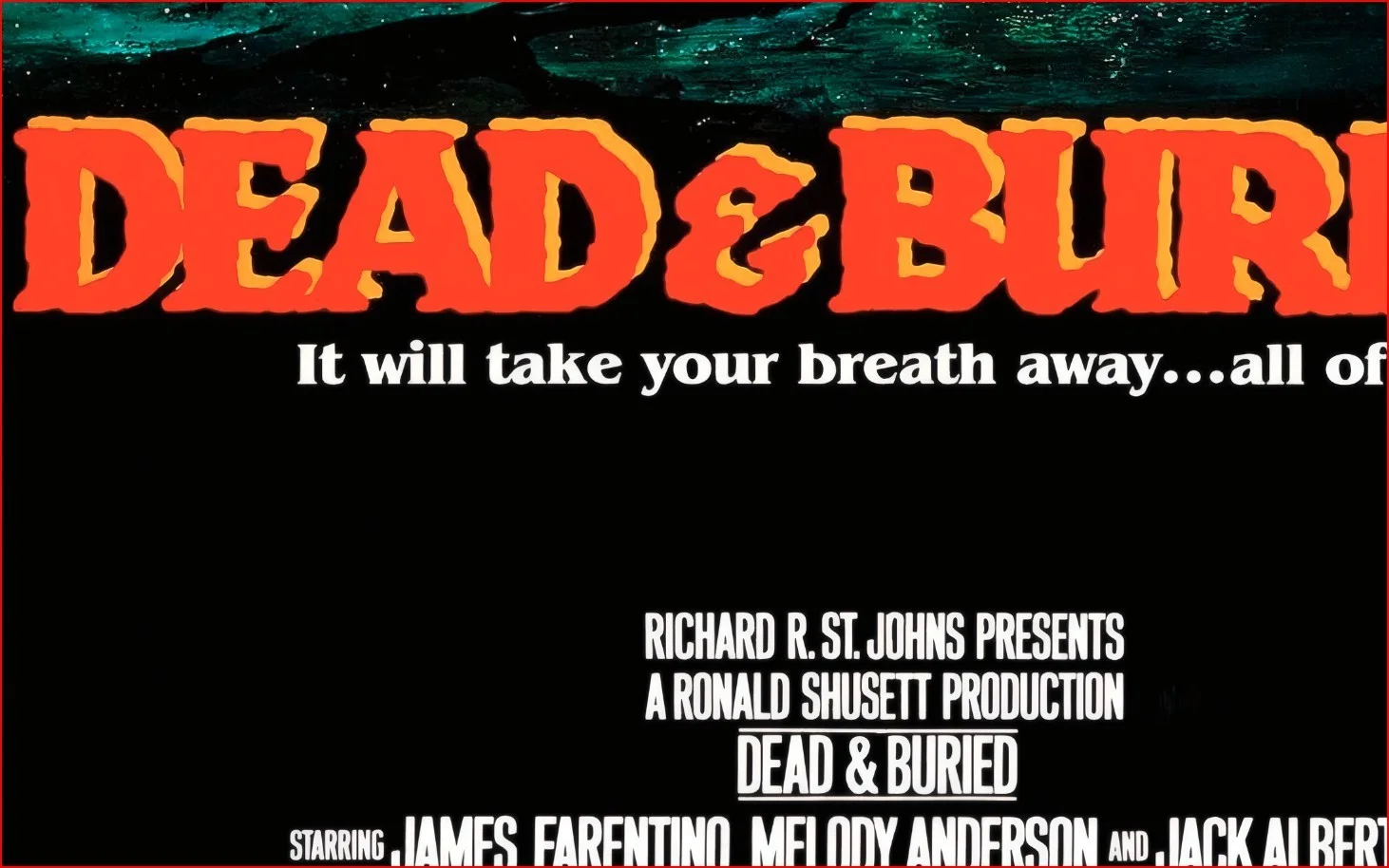 Dead And Buried - 1981 Horror - Restored 27.2" x 41" US One Sheet Poster, image 5