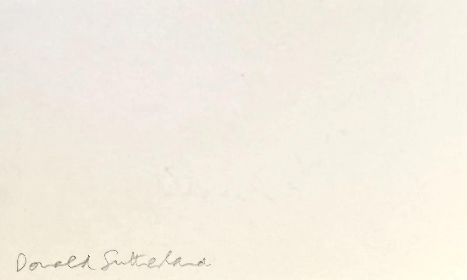 Donald Sutherland — DONALD SUTHERLAND Signed Autograph 3x5 INDEX CARD KELLY'S HEROES THE DIRTY DOZEN, изображение 2