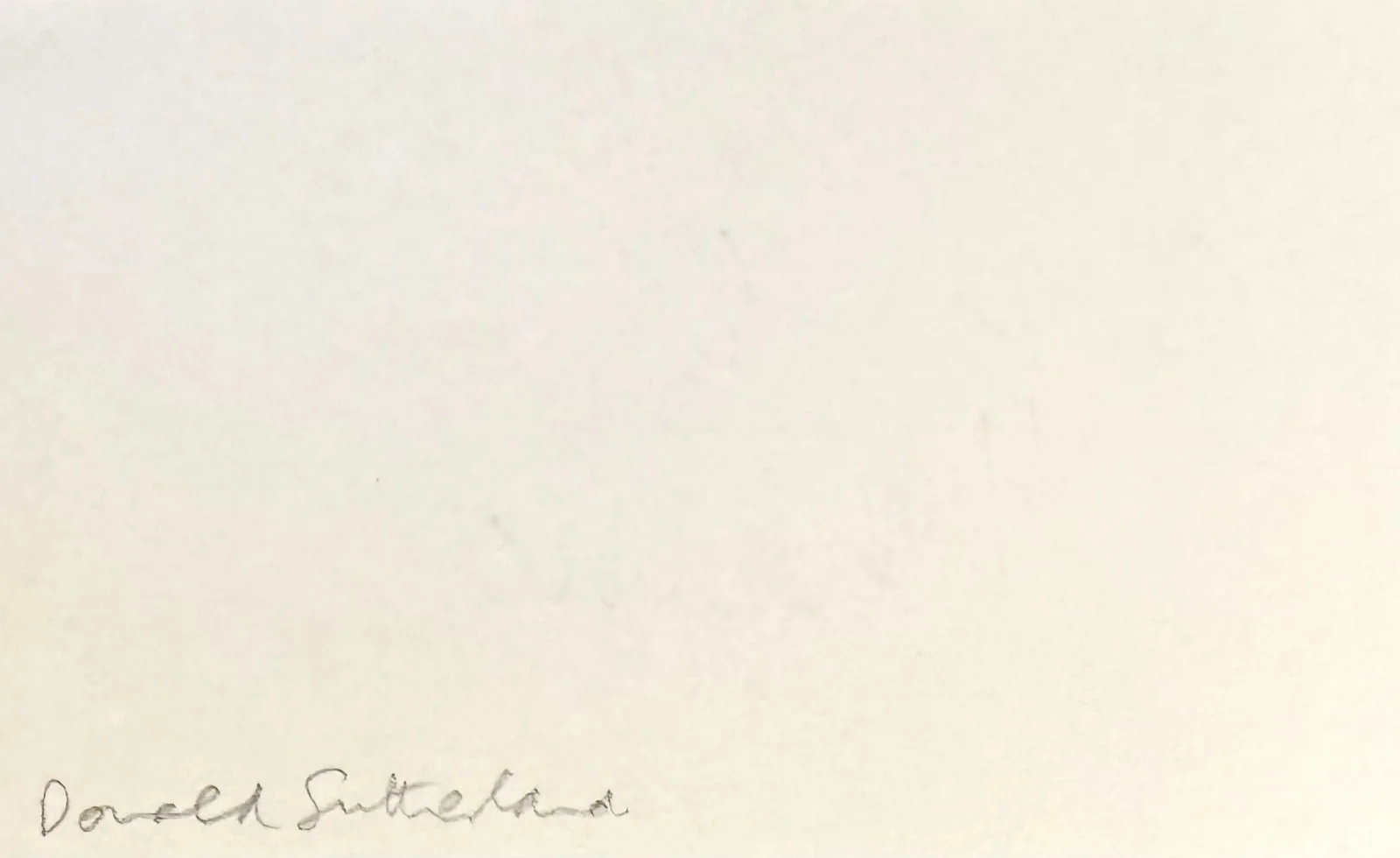 Donald Sutherland — DONALD SUTHERLAND Signed Autograph 3x5 INDEX CARD KELLY'S HEROES THE DIRTY DOZEN, изображение 4