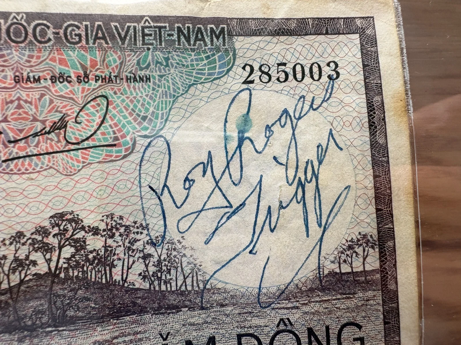 Roy Rogers / Dale Evans USO South Vietnam War Authenticated Autographed Currency, изображение 3