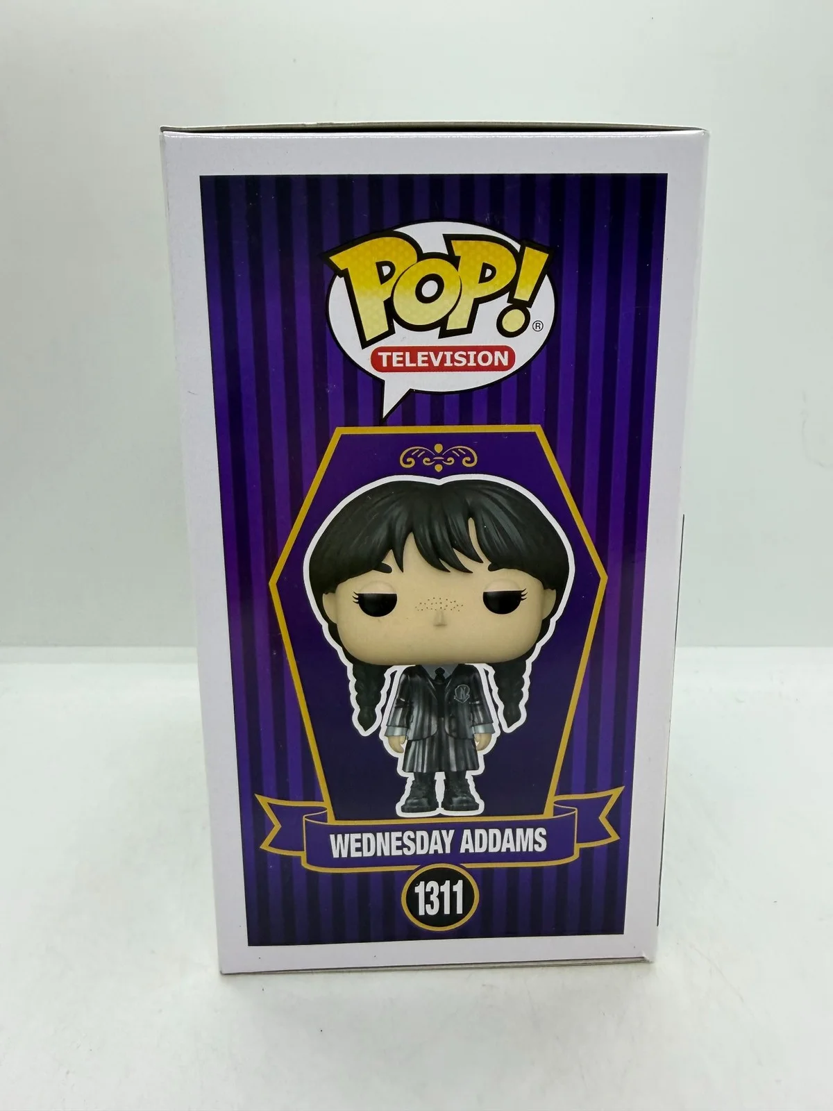 Jenna Ortega Signed Wednesday Adams Funko Netflix #1311 PSA, изображение 4