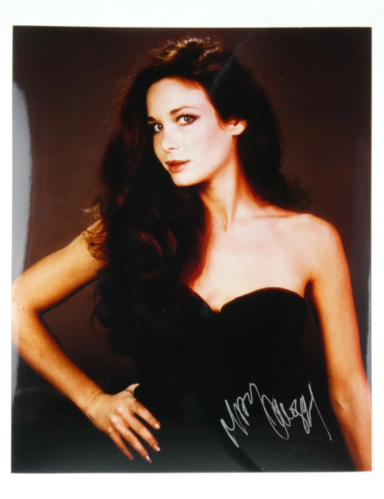 Mary Crosby — Mary Crosby Signed 8x10 B&W Photo Autographed Dallas