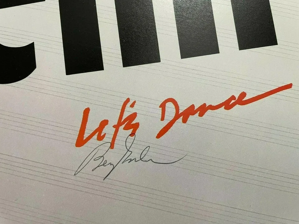 1986 Benny Goodman Signed Autographed Let's Dance LP Album Vinyl, image 3