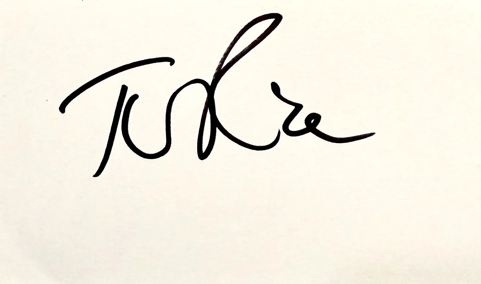 TIM RICE Signed Autographed 3x5 INDEX CARD Jesus Christ Superstar Suzi Q EVITA, изображение 3