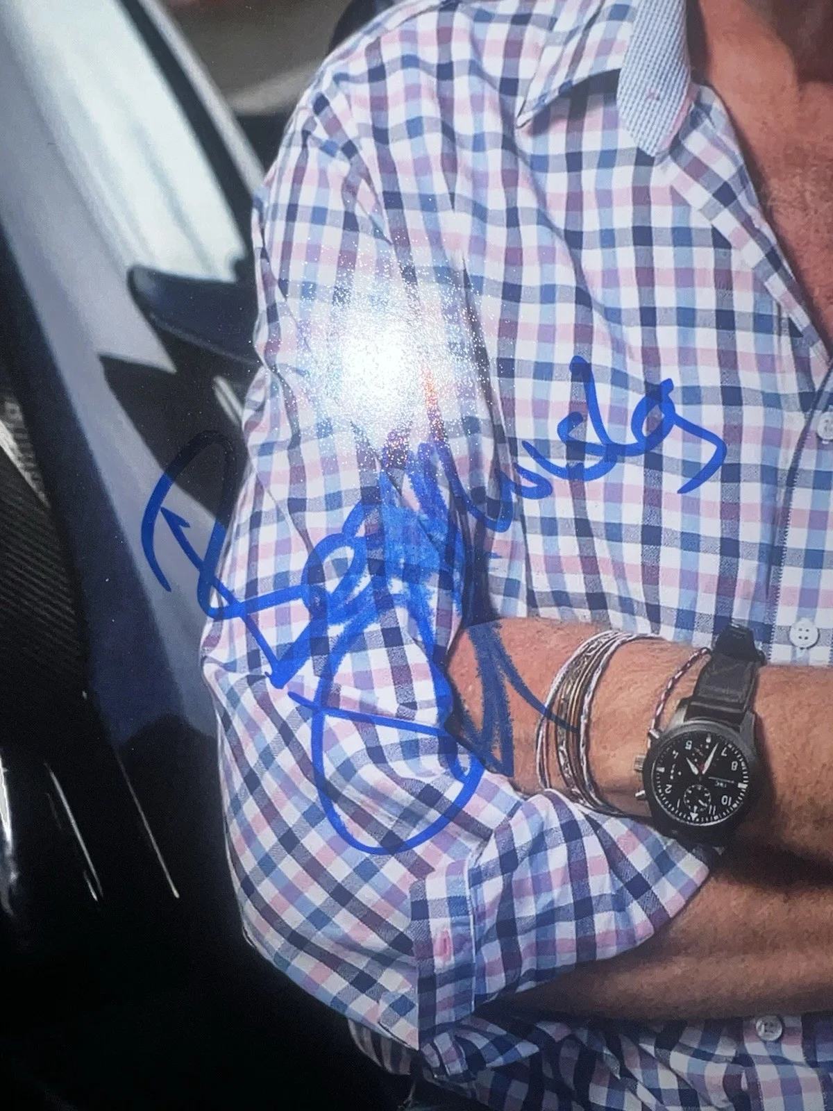 Jeremy Clarkson — Jeremy Clarkson autographed signed BBC Top Gear 8x10 photo Beckett BAS coa, image 2