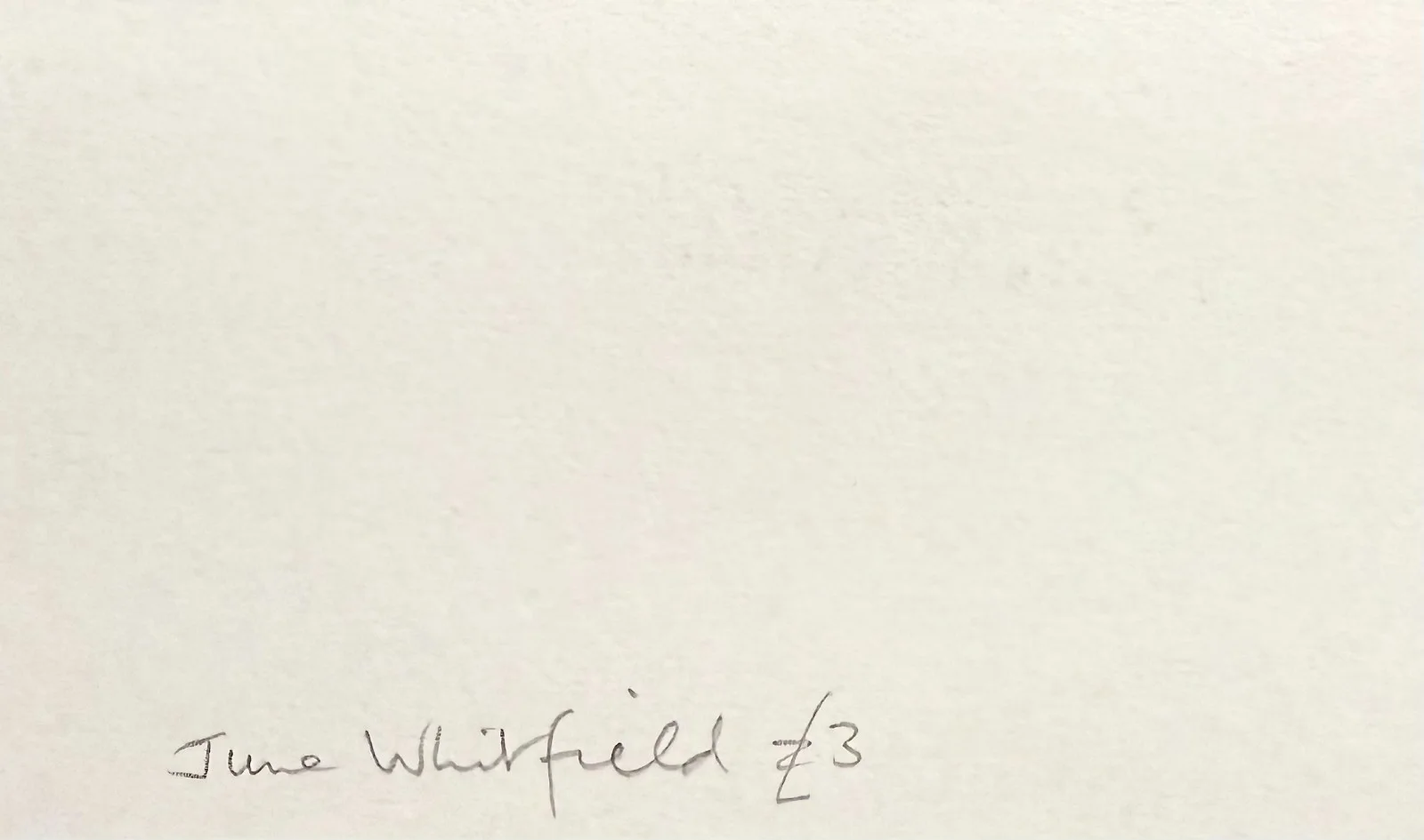June Whitfield — JUNE WHITFIELD Signed Autographed 3x 5 INDEX CARD Carry On Girls Terry and June, изображение 2