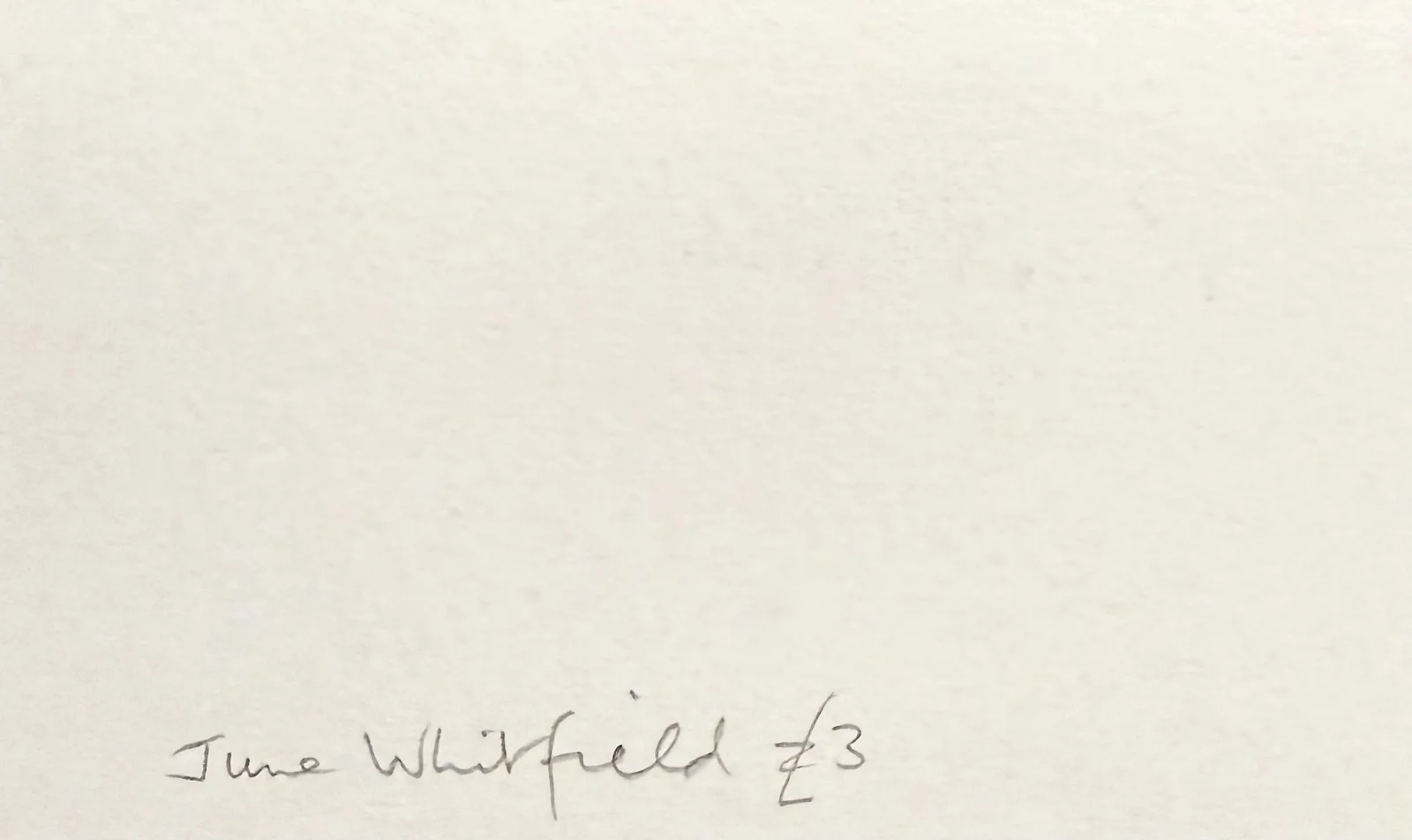 June Whitfield — JUNE WHITFIELD Signed Autographed 3x 5 INDEX CARD Carry On Girls Terry and June, изображение 4