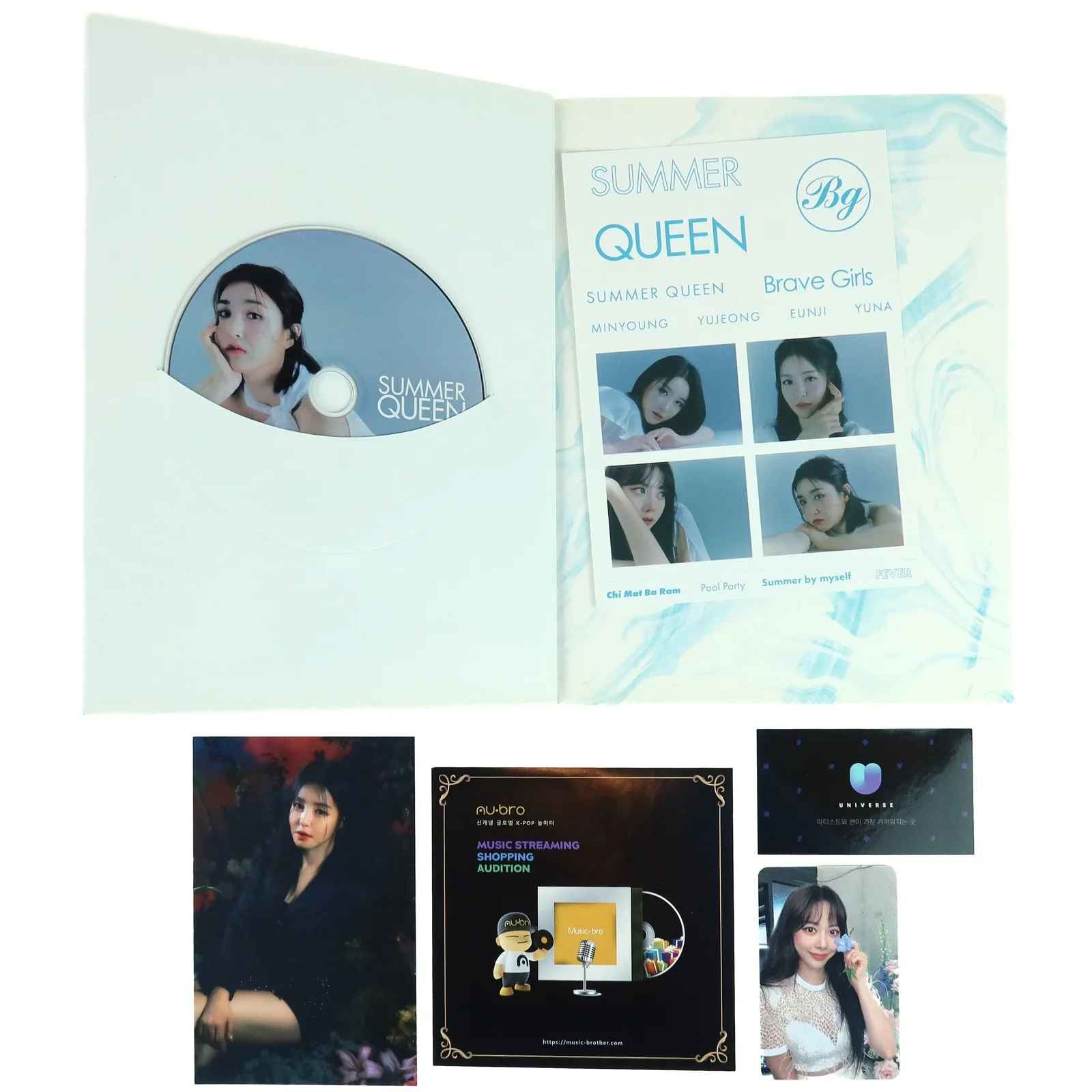 Brave Girls - Summer Queen 5th Mini Album Signed CD 2021, изображение 2