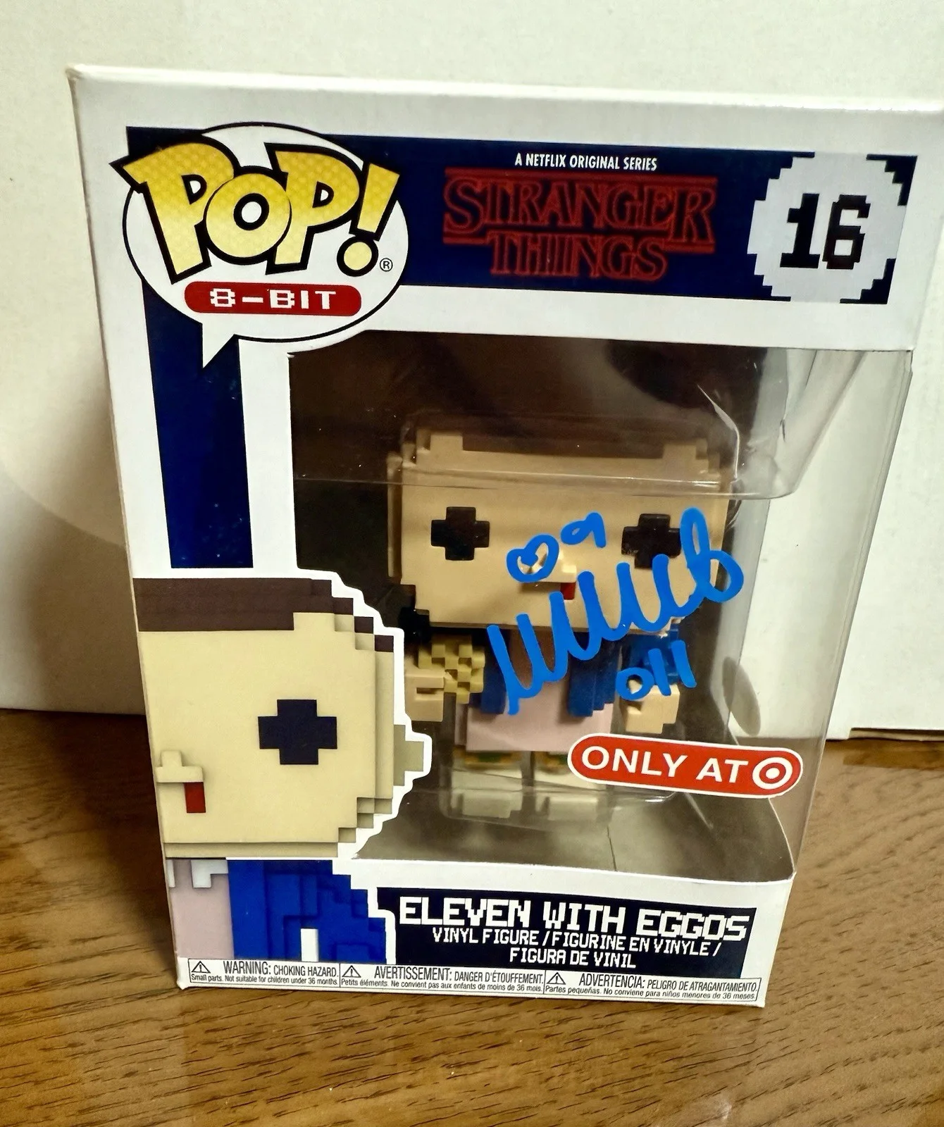 Millie Bobbie Brown Signed Funko Pop Stranger Things Beckett Witnessed, изображение 2