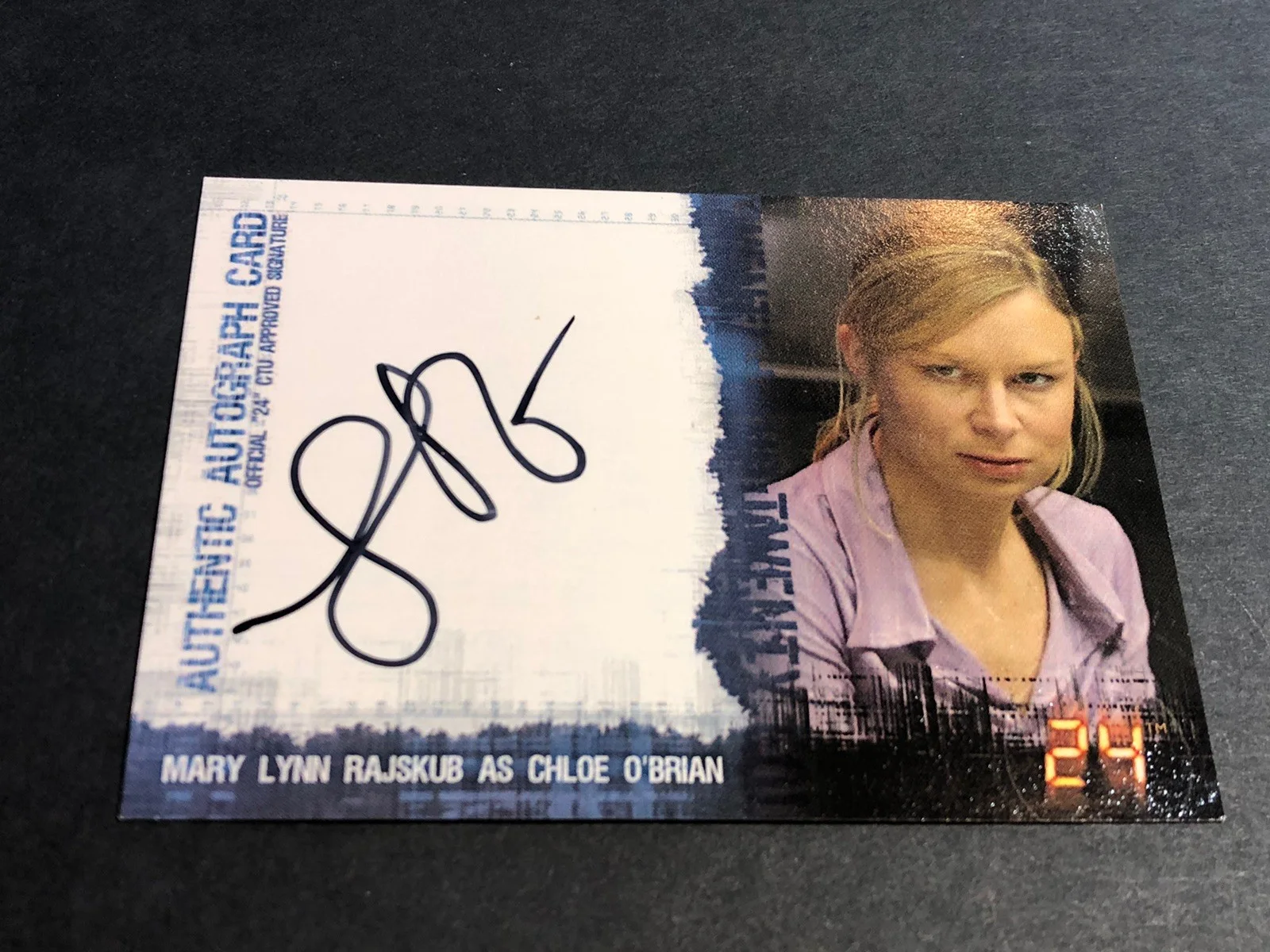 Mary Lynn Rajskub — 2006 Artbox Mary Lynn Rajskub Chole O'Brian Autograph Auto Card Official Certif