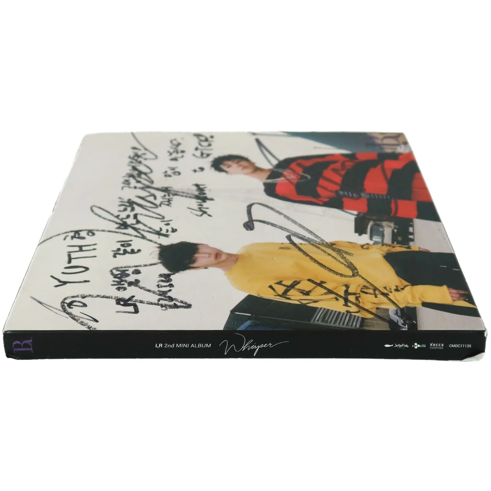 Vixx LR - Whisper 2nd Mini Album Signed + Message Promo CD 2017, image 4