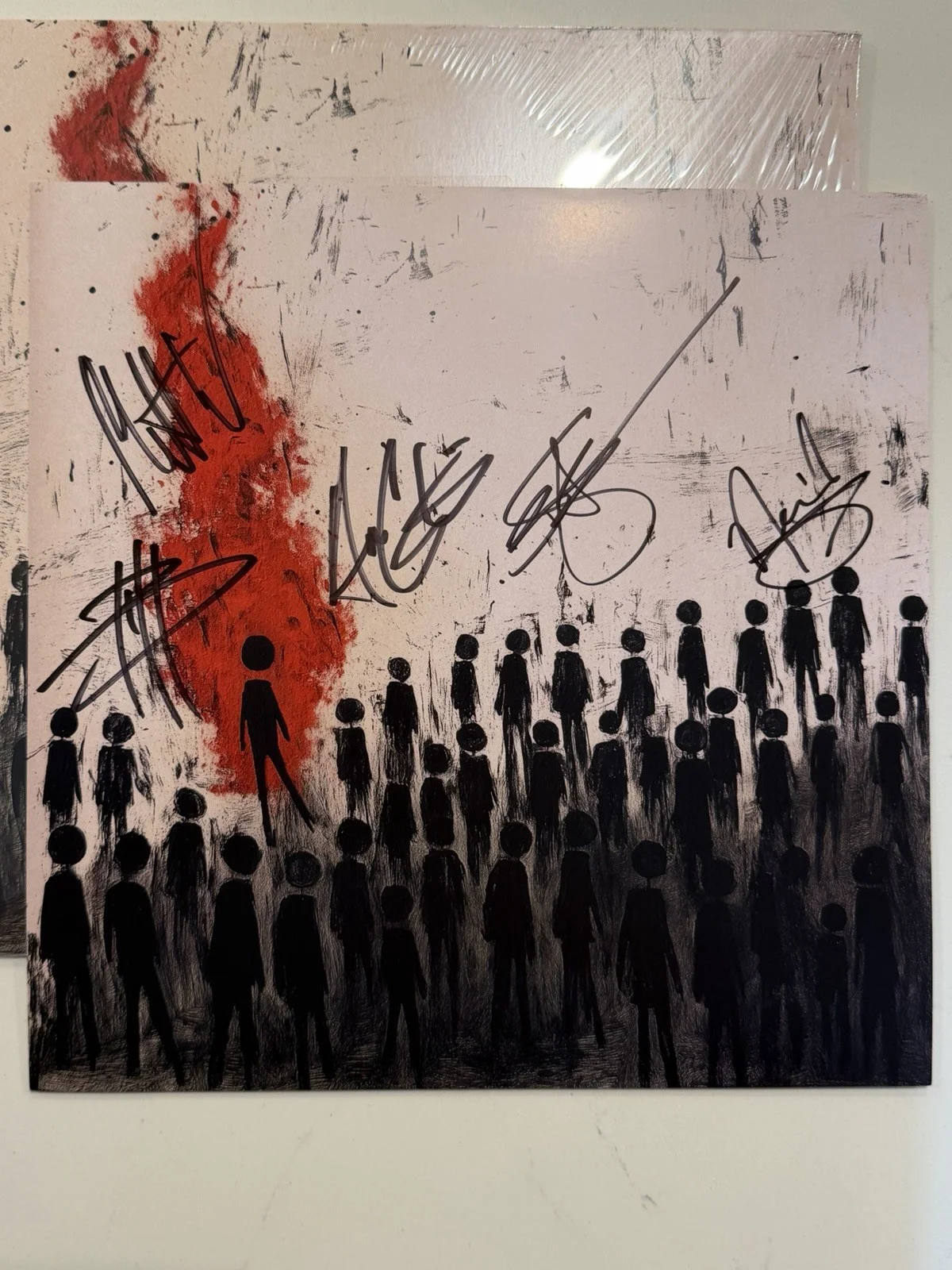 Three Days Grace AlienNation Band Signed Vinyl Exclusive 2025 AUTOGRAPH #3, изображение 2