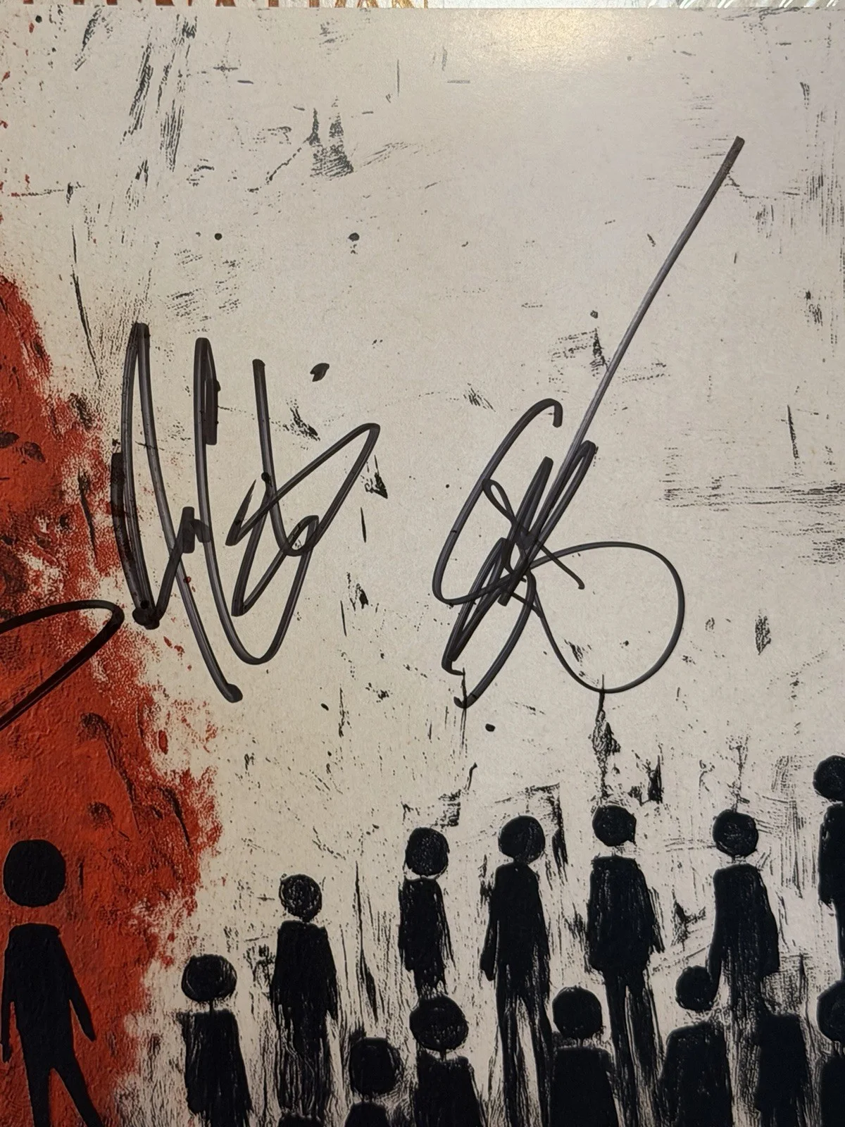 Three Days Grace AlienNation Band Signed Vinyl Exclusive 2025 AUTOGRAPH #1, image 5