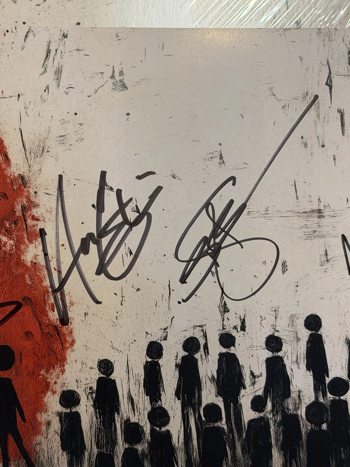 Three Days Grace AlienNation Band Signed Vinyl Exclusive 2025 AUTOGRAPH #5, image 4
