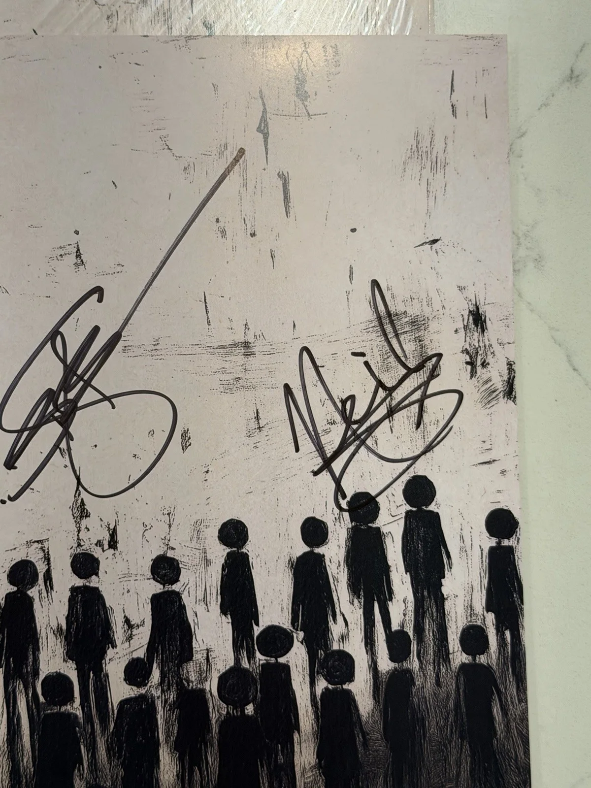 Three Days Grace AlienNation Band Signed Vinyl Exclusive 2025 AUTOGRAPH #5, image 5