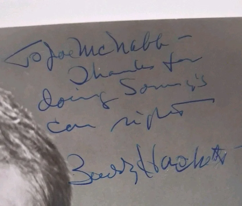 Buddy Hackett — Vintage-Buddy Hackett Autograph Signed 8x10 Comedian The Love Bug, изображение 4