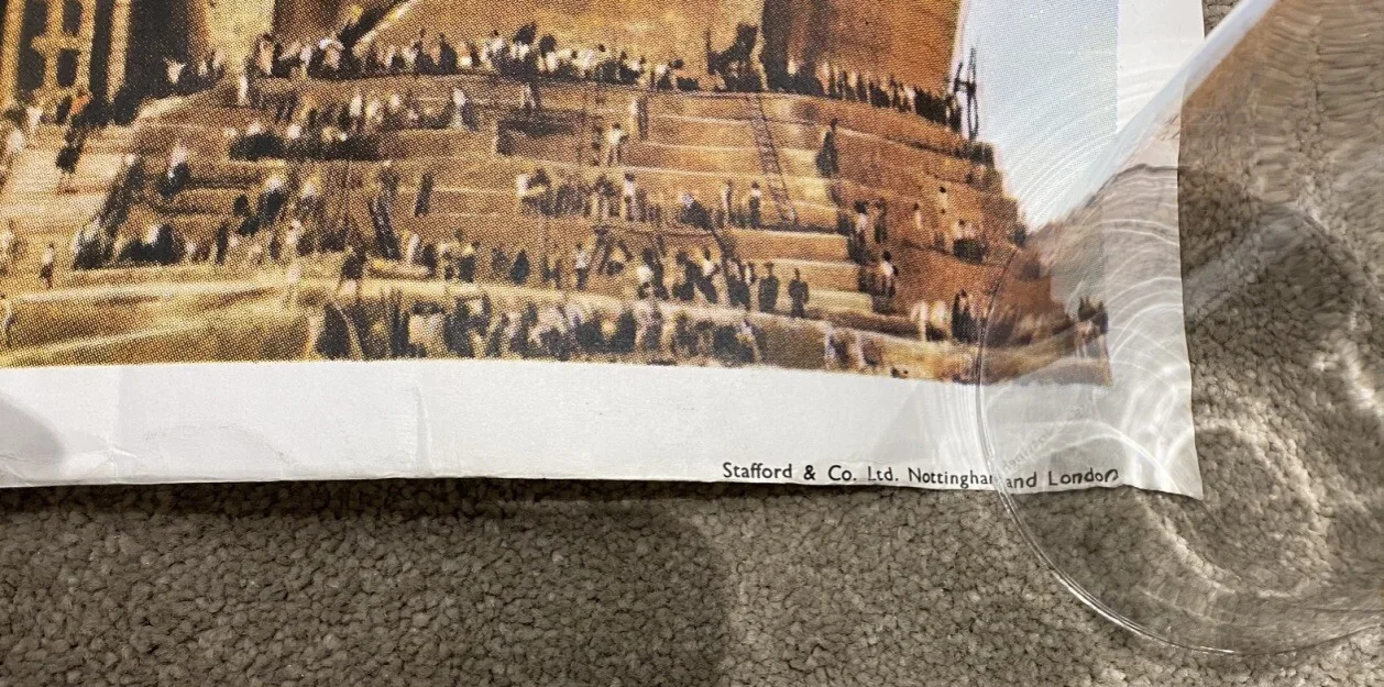 THE BIBLE MOVIE POSTER GOOD CONDITION NOT FOLDED - FREE POSTAGE, изображение 4