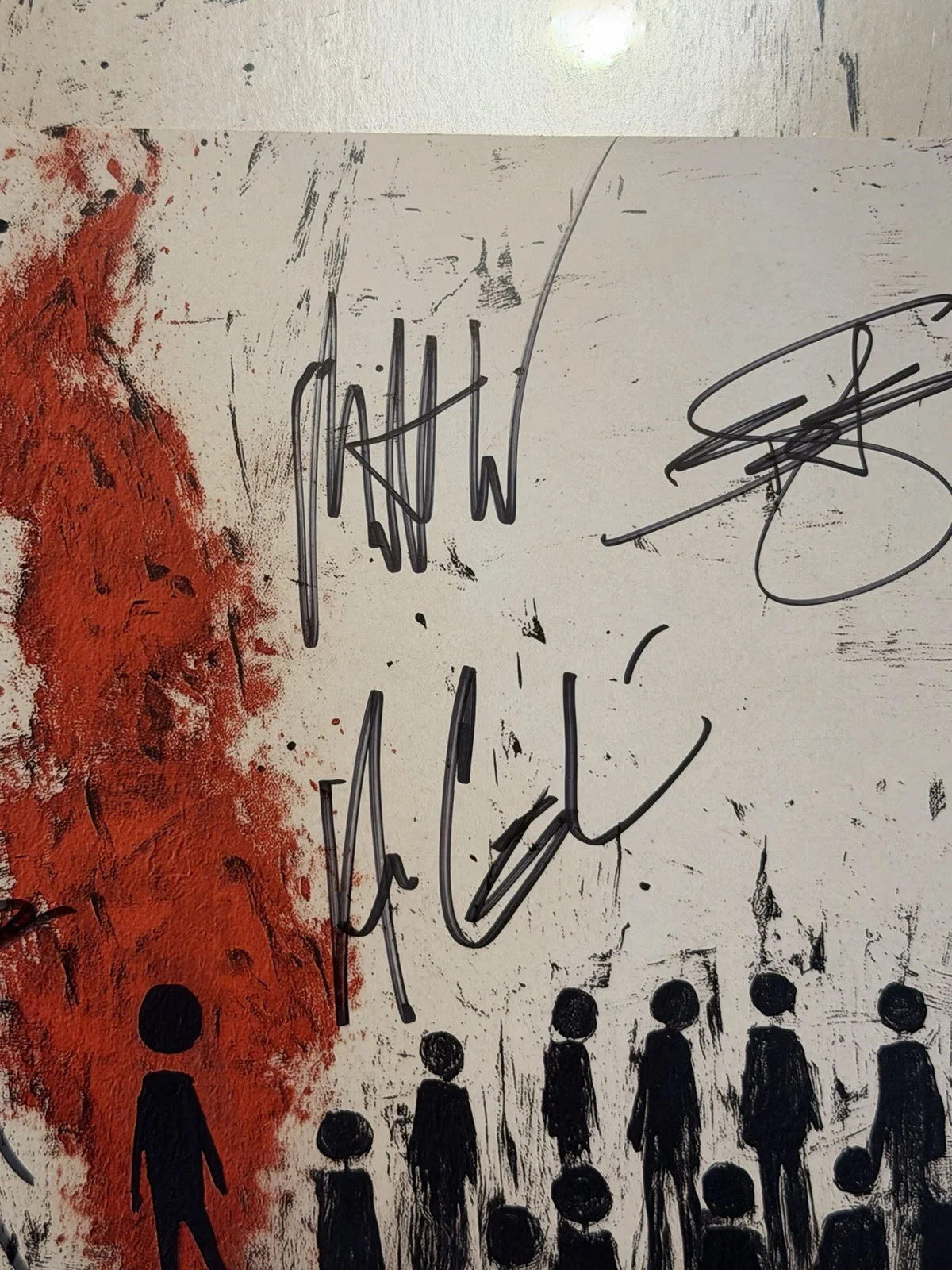 Three Days Grace AlienNation Band Signed Vinyl Exclusive 2025 AUTOGRAPH #2, image 4