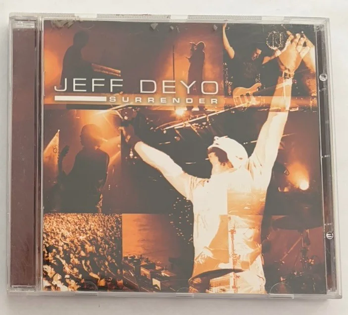 Jeff Deyo Signed Autographed CD Photo Lot Surrender Light Saturate Prerelease VG, изображение 2