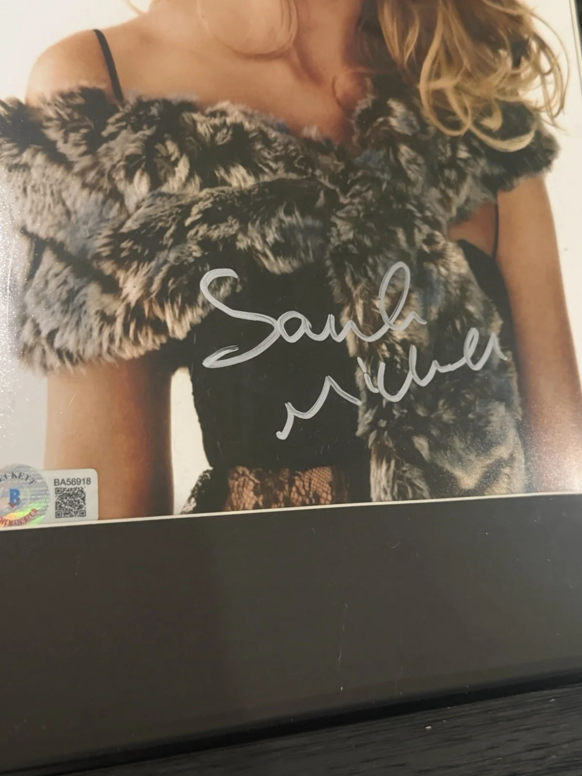 Sarah Michelle Gellar — Sarah Michelle Gellar Authentic Signed Framed 11x14 W/ Beckett COA BAS 8x10, image 4