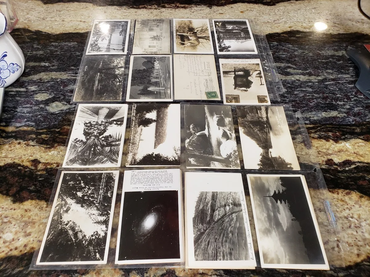 VINTAGE REAL PHOTO POSTCARD POST CARD TOTAL: 78 PC, image 3