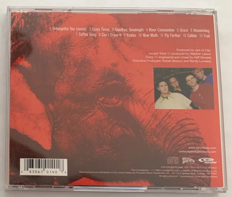 Jars Of Clay The White Elephant Sessions CD 2000 Signed Autographed Essential VG, image 2