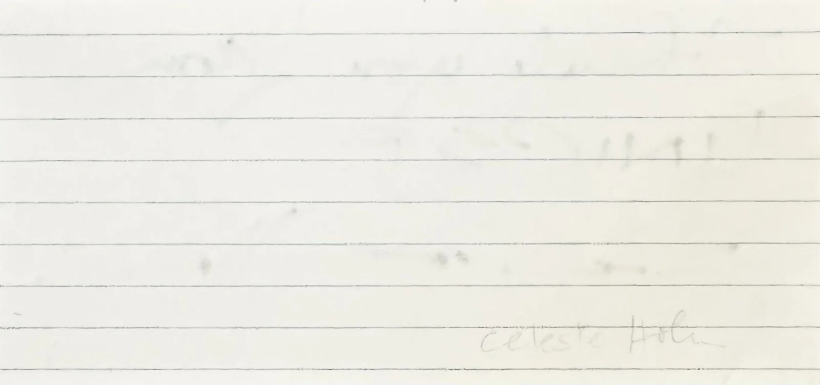 Celeste Holm — CELESTE HOLM SIGNED Autograph 2x5 INDEX CARD Gentleman's Agreement All About Eve, изображение 2