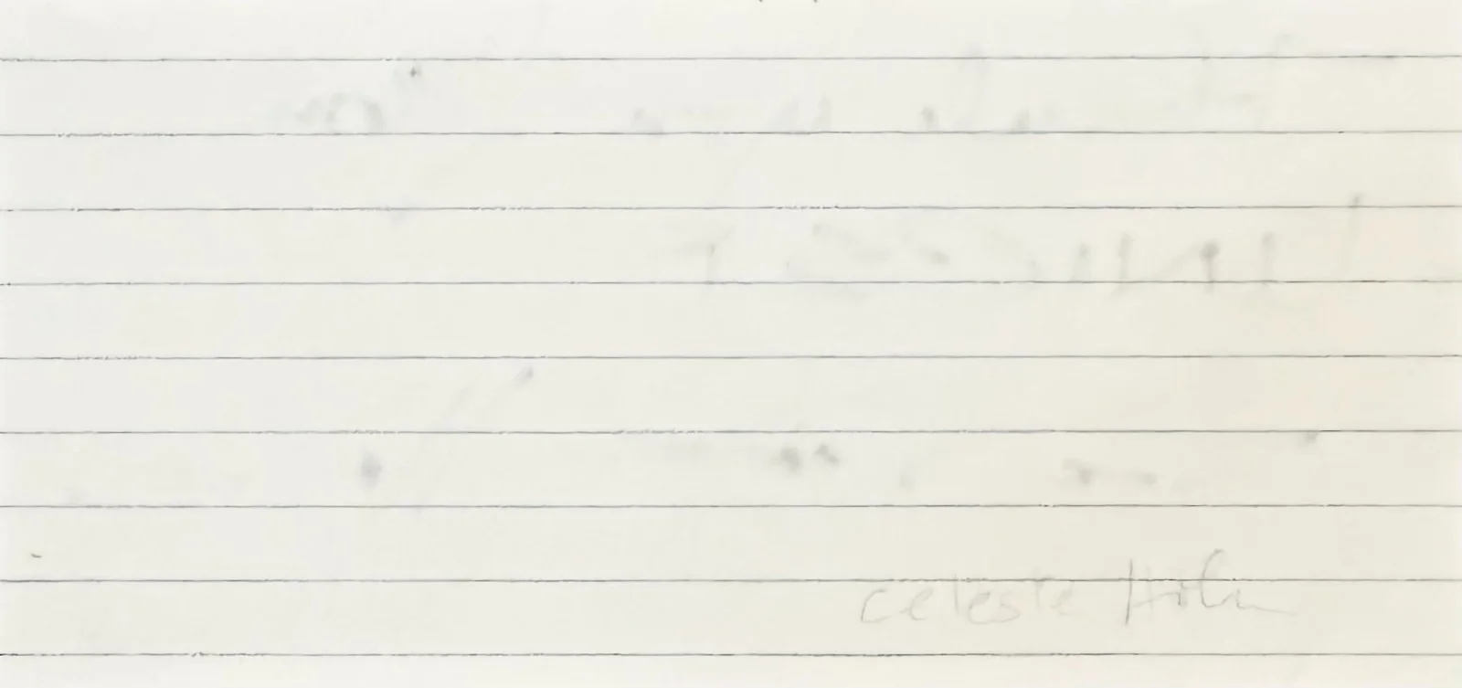 Celeste Holm — CELESTE HOLM SIGNED Autograph 2x5 INDEX CARD Gentleman's Agreement All About Eve, изображение 4
