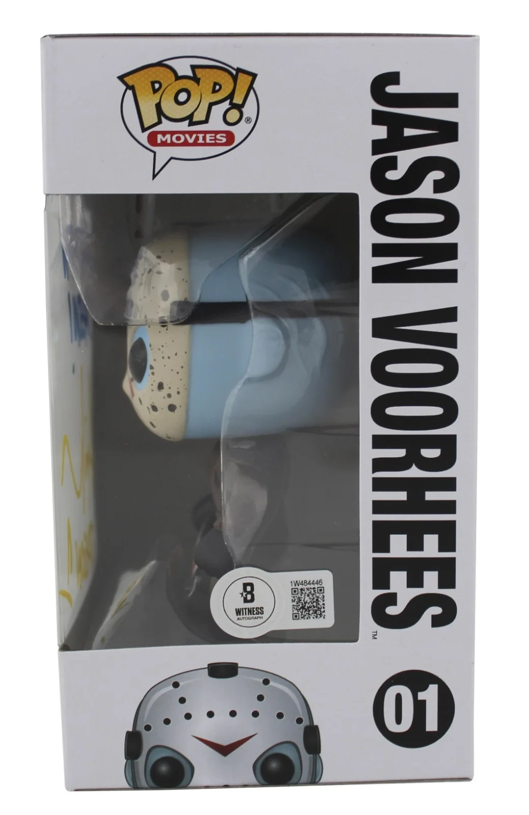 Ari Lehman Signed "Friday the 13th" #01 Jason Voorhees Funko Pop! Vinyl BECKETT, изображение 3
